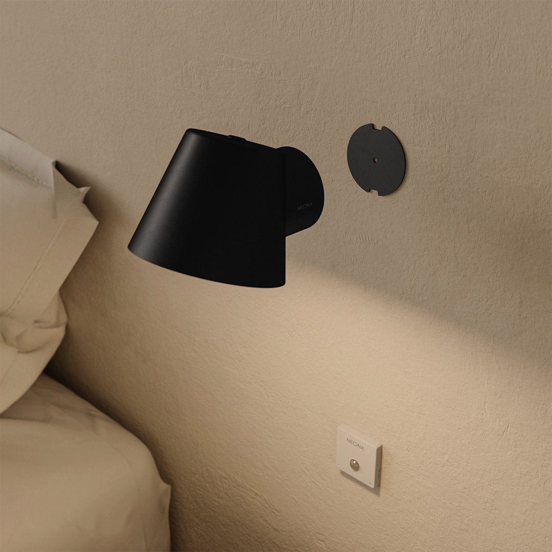 Neona LED Wandleuchte GINO, LEd fest integriert, Warmweiß