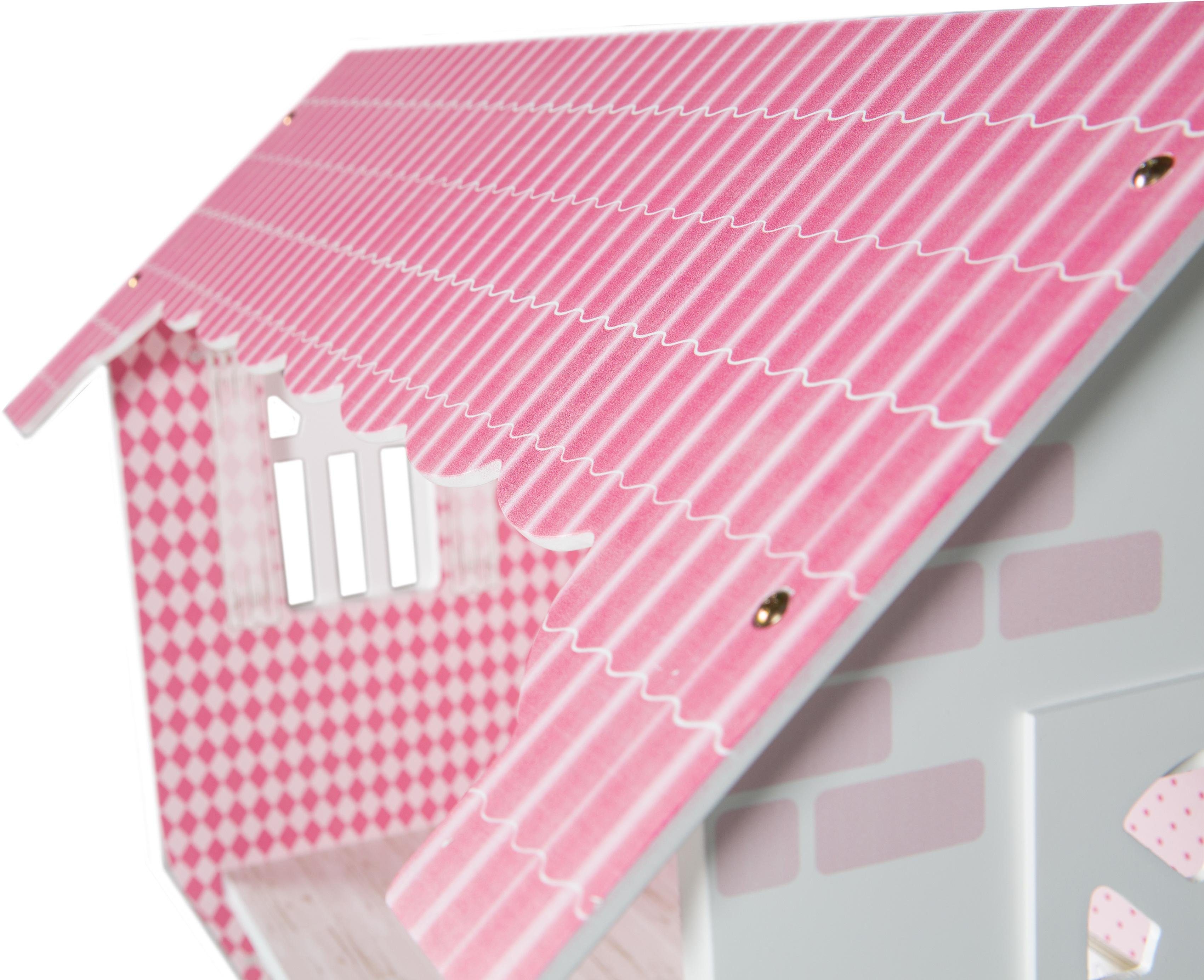 roba® Puppenhaus Puppenvilla für Ankleidepuppen