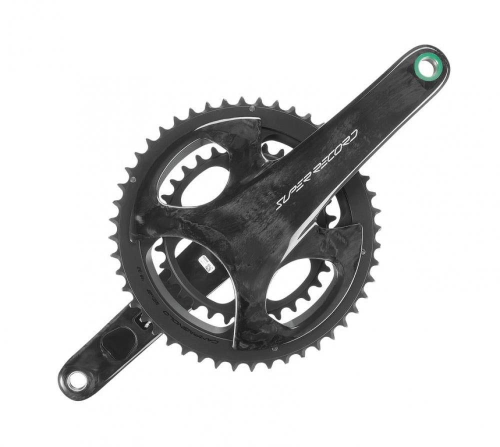 CAMPAGNOLO Fahrradpedale Campagnolo Kurbelgarnitur SuperRecord ProT Carbon 12s 12-fach 34-50 Zä