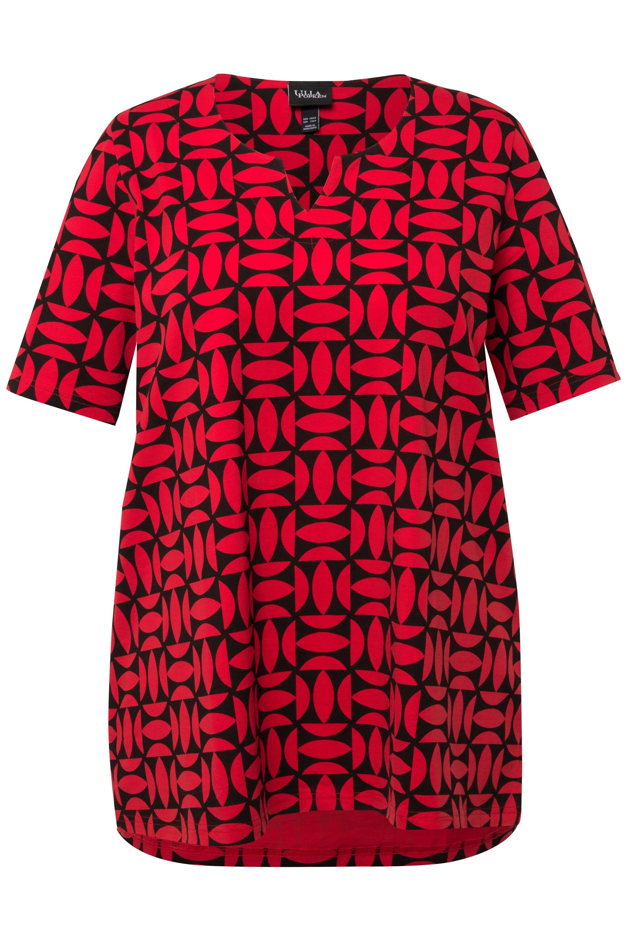Ulla Popken T-Shirt T-Shirt grafischer Druck günstig online kaufen