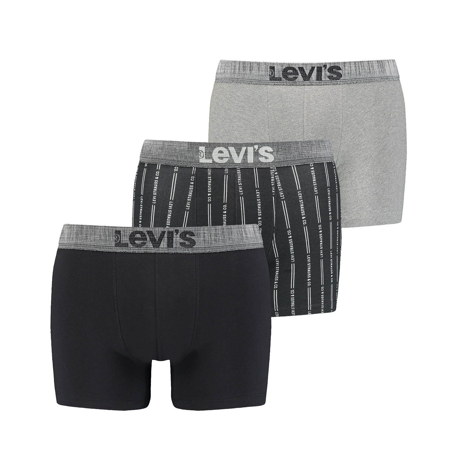 Stripes Men Boxer Levi's® Giftbox LEVIS (3-St) 3P Brief Boxershorts