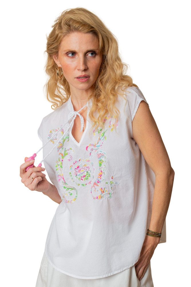Emily Van Den Bergh Schlupfbluse Damenbluse 8814-320
