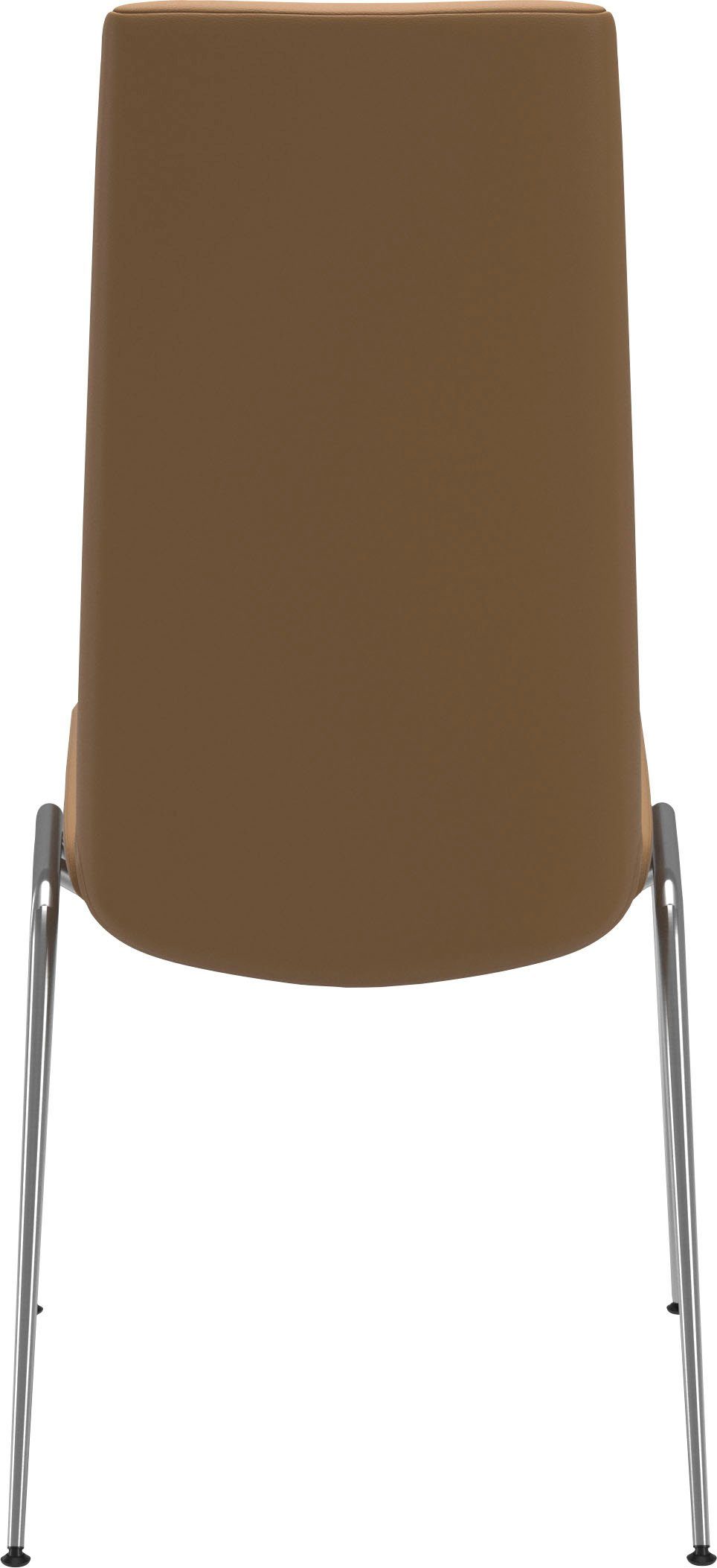 mit Polsterstuhl glänzend Stahl Beinen in Stressless® Back, High Größe M, Chrom Laurel, aus