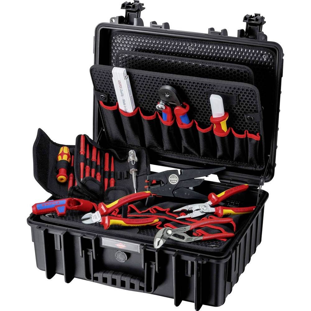 Knipex Werkzeugkoffer Werkzeugkoffer "Robust23″ Elektro 00 21 35