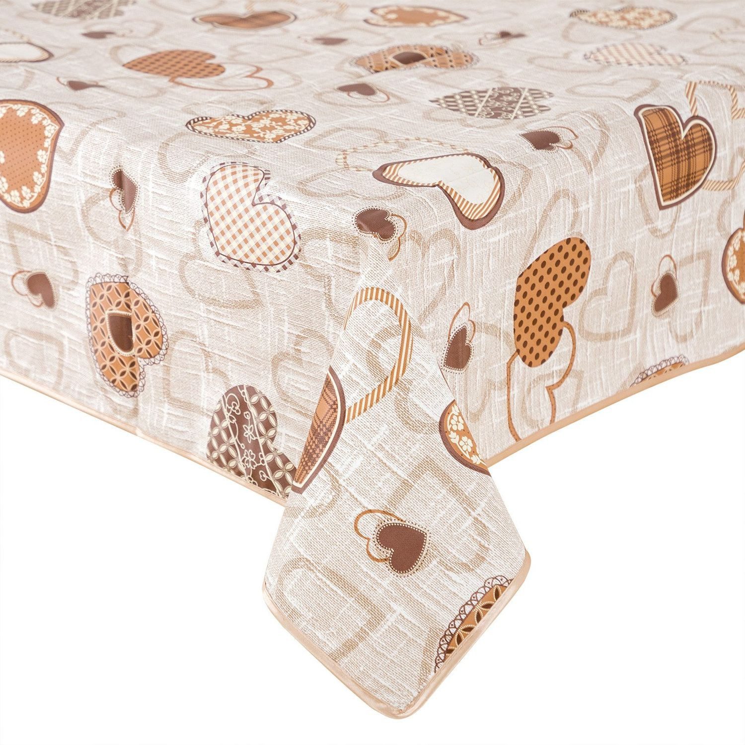 texpot Tischdecke Wachstuch Herzen abwischbar Wachstuchtischdecke (1-tlg) günstig online kaufen
