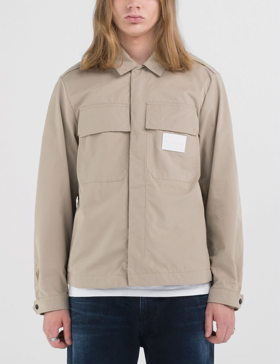 Replay Sommerjacke Coated Cotton Nylon