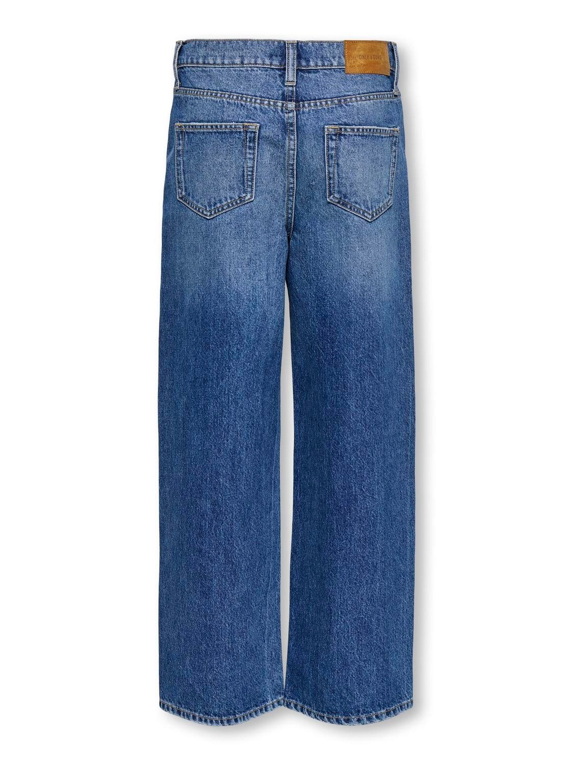 ONLY & SONS junior Loose-fit-Jeans Osjremi Wide Db 8782 Azg Dnm – Bild 5 von 5
