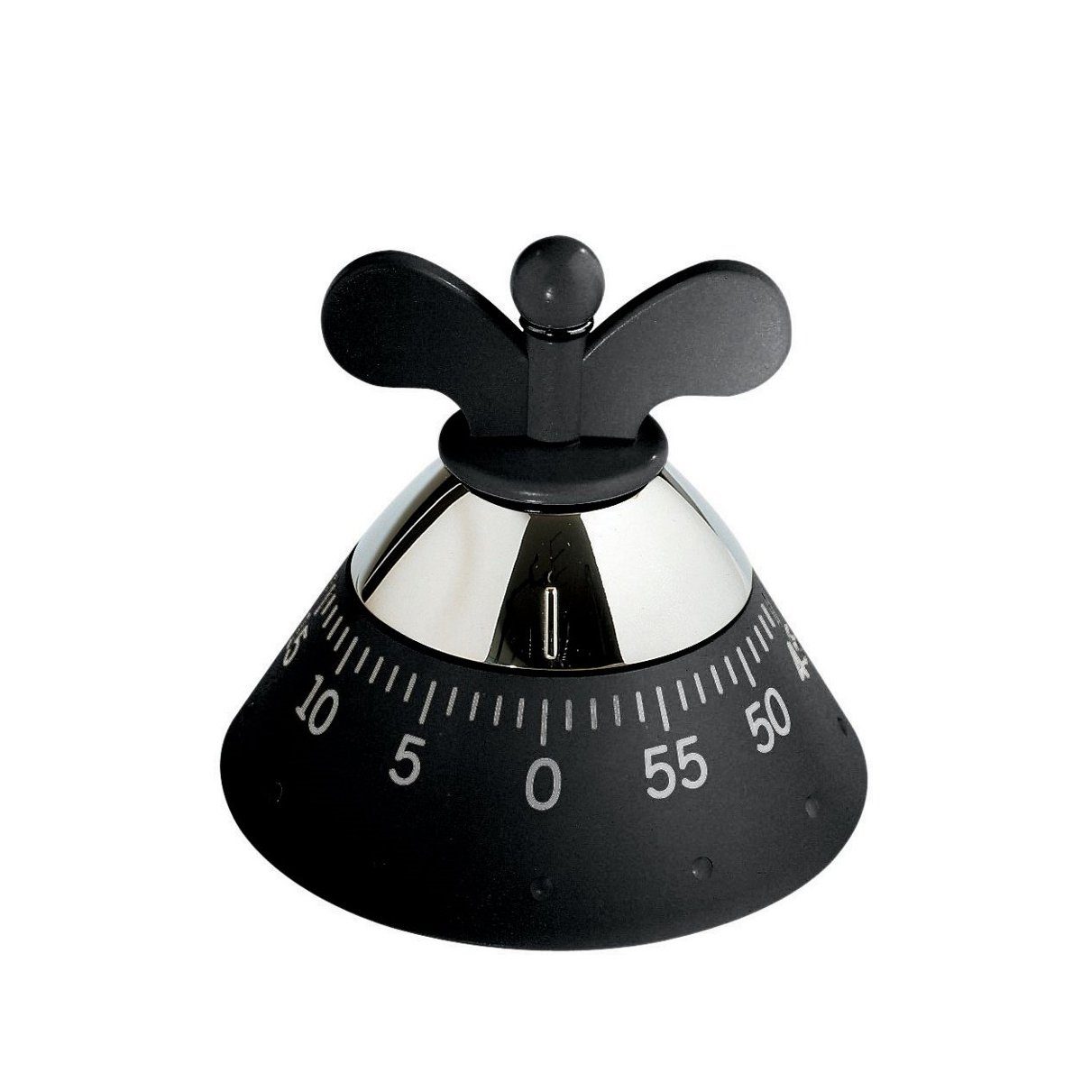 Alessi Eieruhr Küchentimer schwarz
