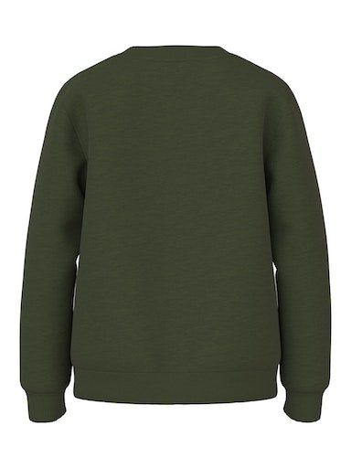 Name It Sweatshirt NKMVIMO für Jungen mit Bündchen und klassischer Form unifarben, casual, regular fit, Baumwollmischung, Rundhals