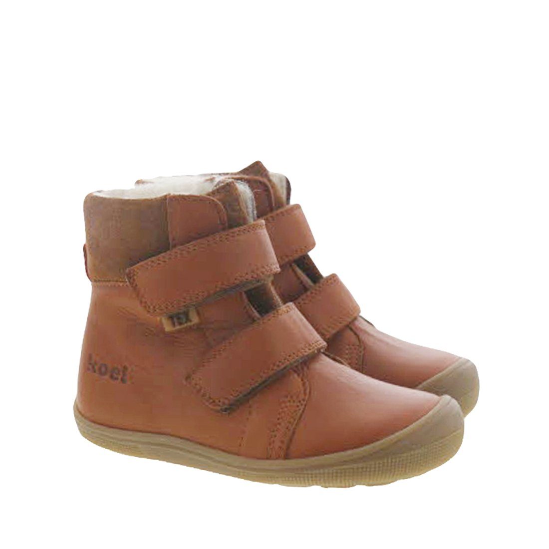 KOEL Koel Barfußschuhe Stiefel Emil Wolle Leder Stiefelette