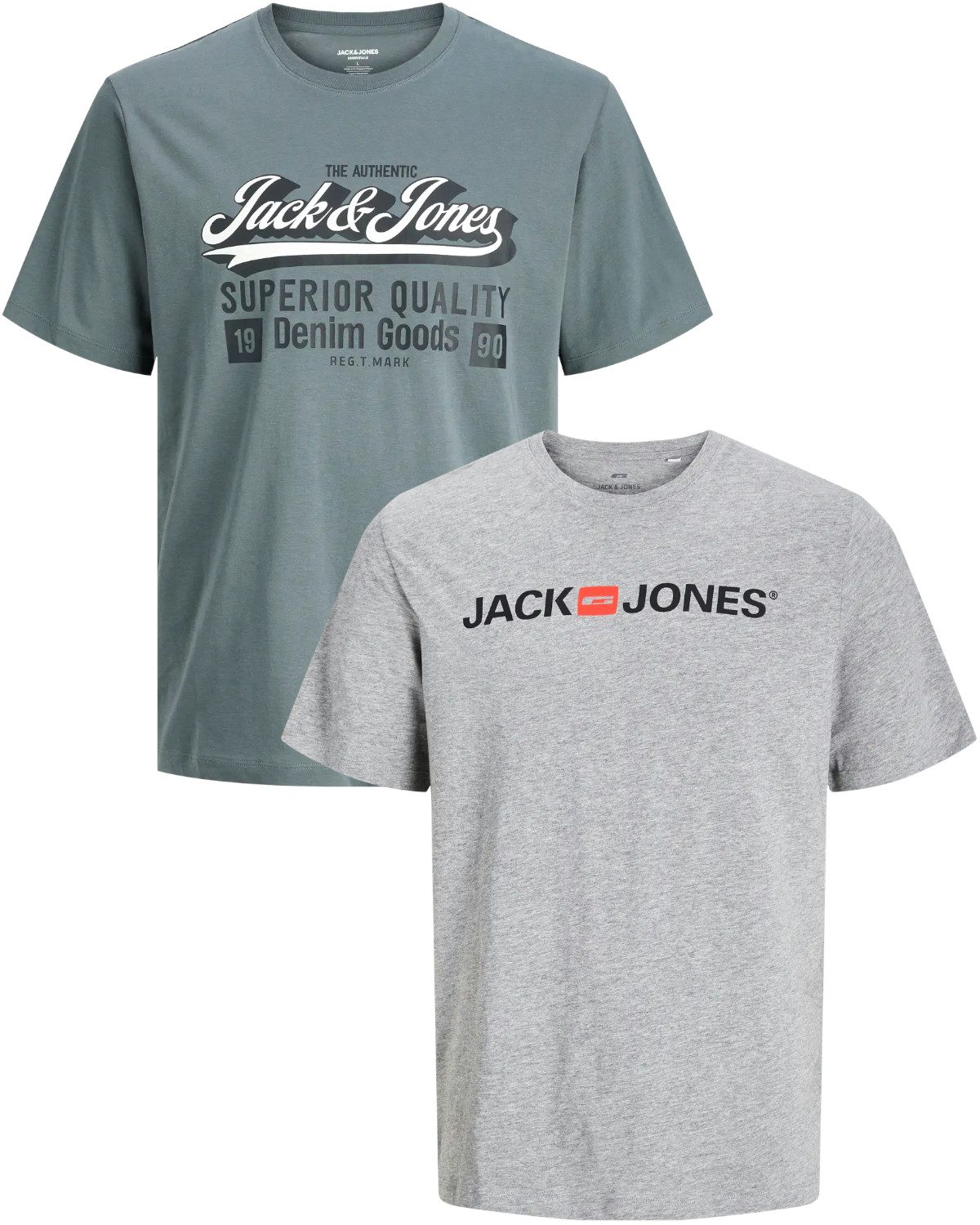 Jack & Jones Print-Shirt (Spar Set, günstig online kaufen