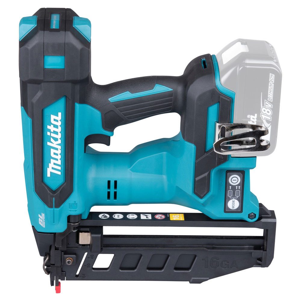Makita Akku-Stauchkopfnagler DBN601Z, 18 V in V