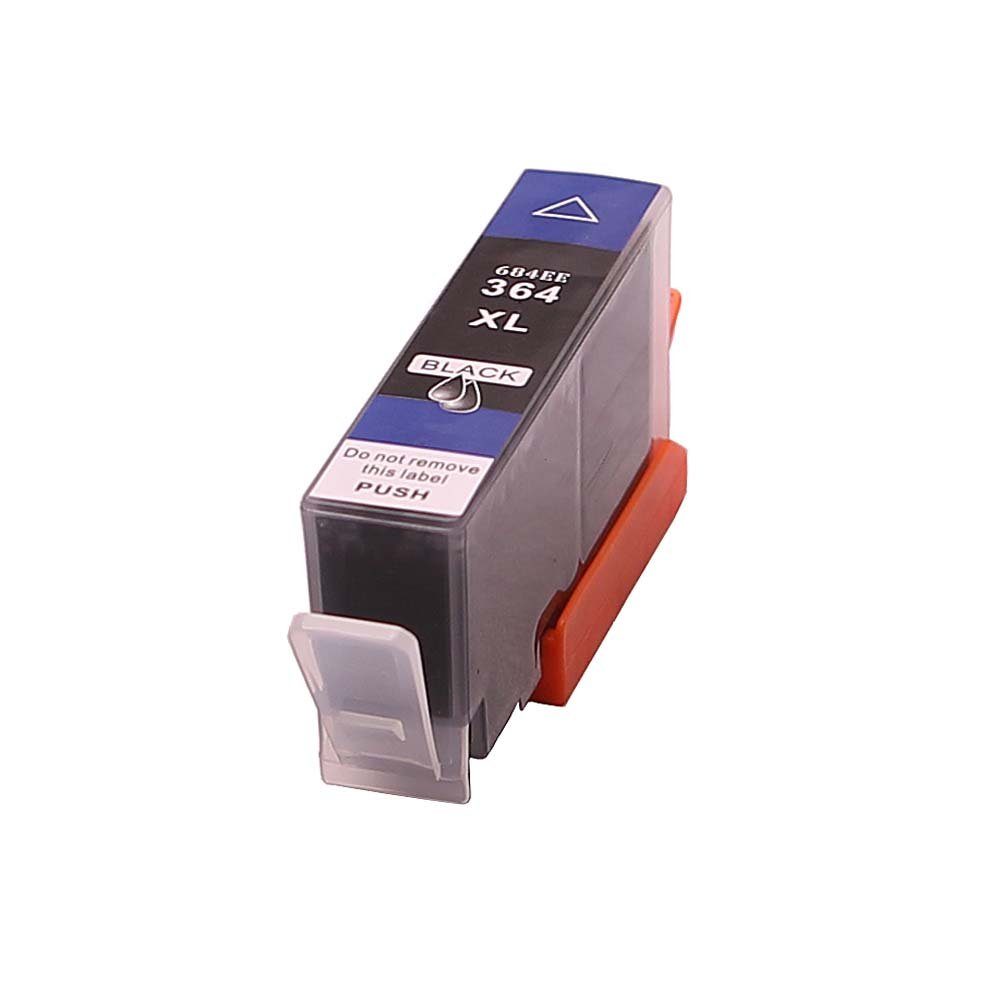ABC Tintenpatrone (Kompatible Druckerpatrone für HP 364XL Schwarz DeskJet 3070A 3520, t 4610 4620 4622 7515 Photosmart 5510 5514 5515 5520 e All-in-One 5522)