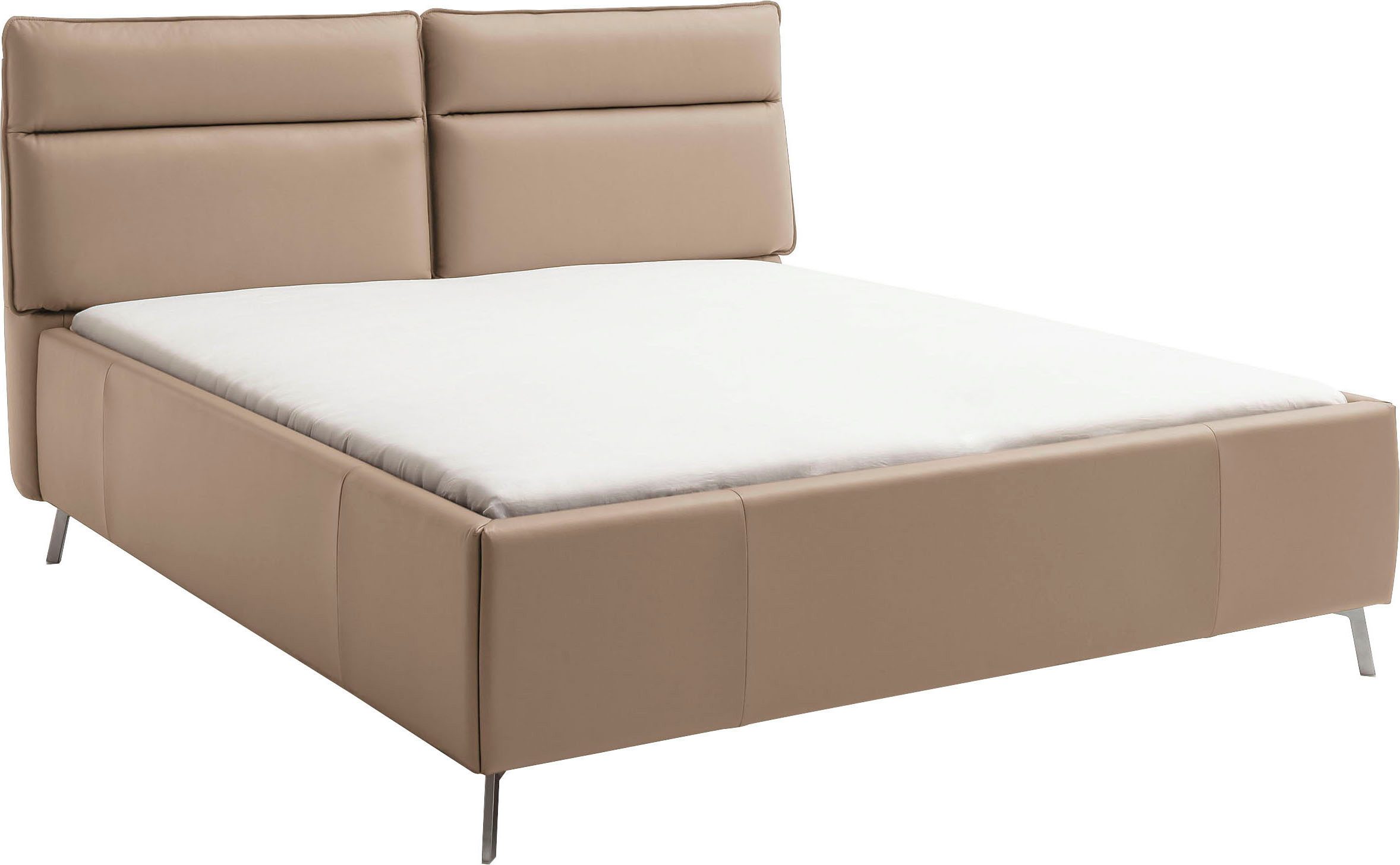 Home affaire Polsterbett Cozy Town, inkl. 7-fache Einlegetiefenverstellung & saugroboterfreundliche Höhe