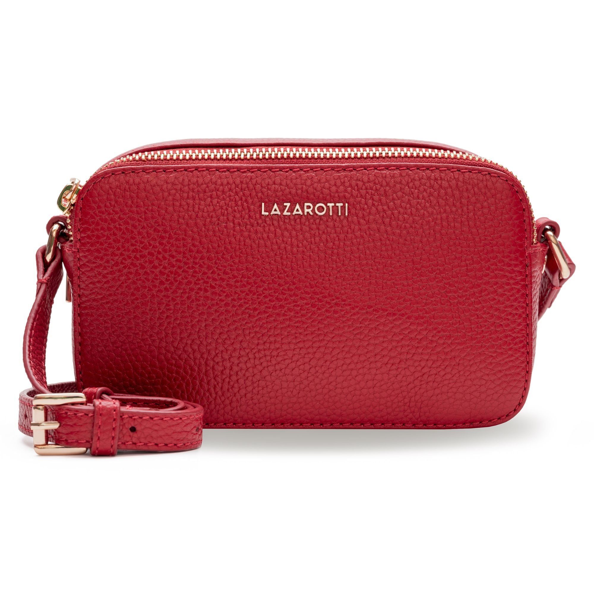 Lazarotti Umhängetasche Bologna Leather, Leder