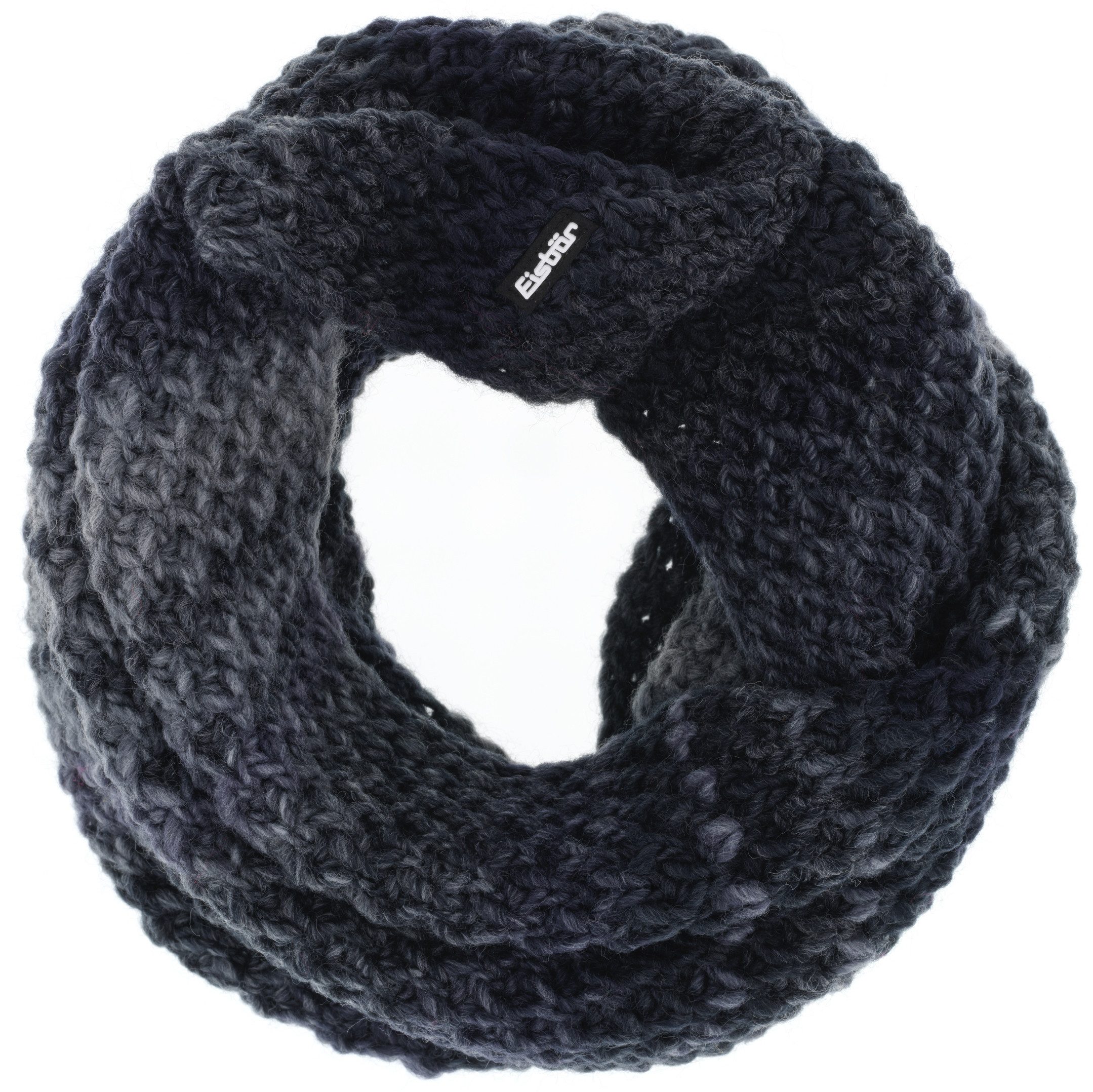 Strickschal Bao Loop grafitgrau