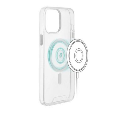 Hama Smartphone-Hülle Hülle f. iPhone 12 Pro Max Stoßschutz kabellos laden f. Apple MagSafe