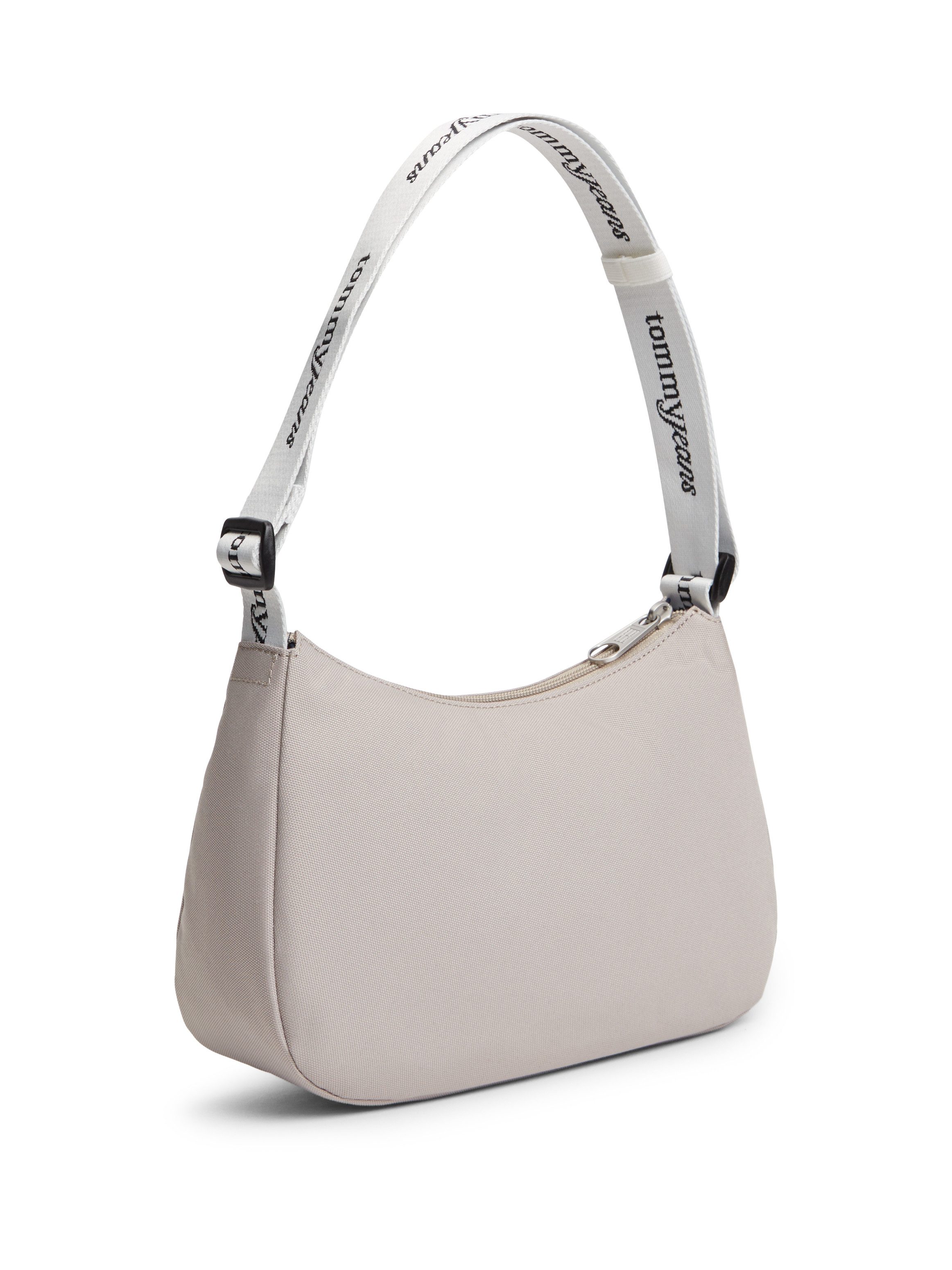 Tommy Jeans Schultertasche TJW ESS DAILY SHOULDER BAG, Damen Umhängetasche, Handtasche, Tragetasche mit Logo-Aufnäher