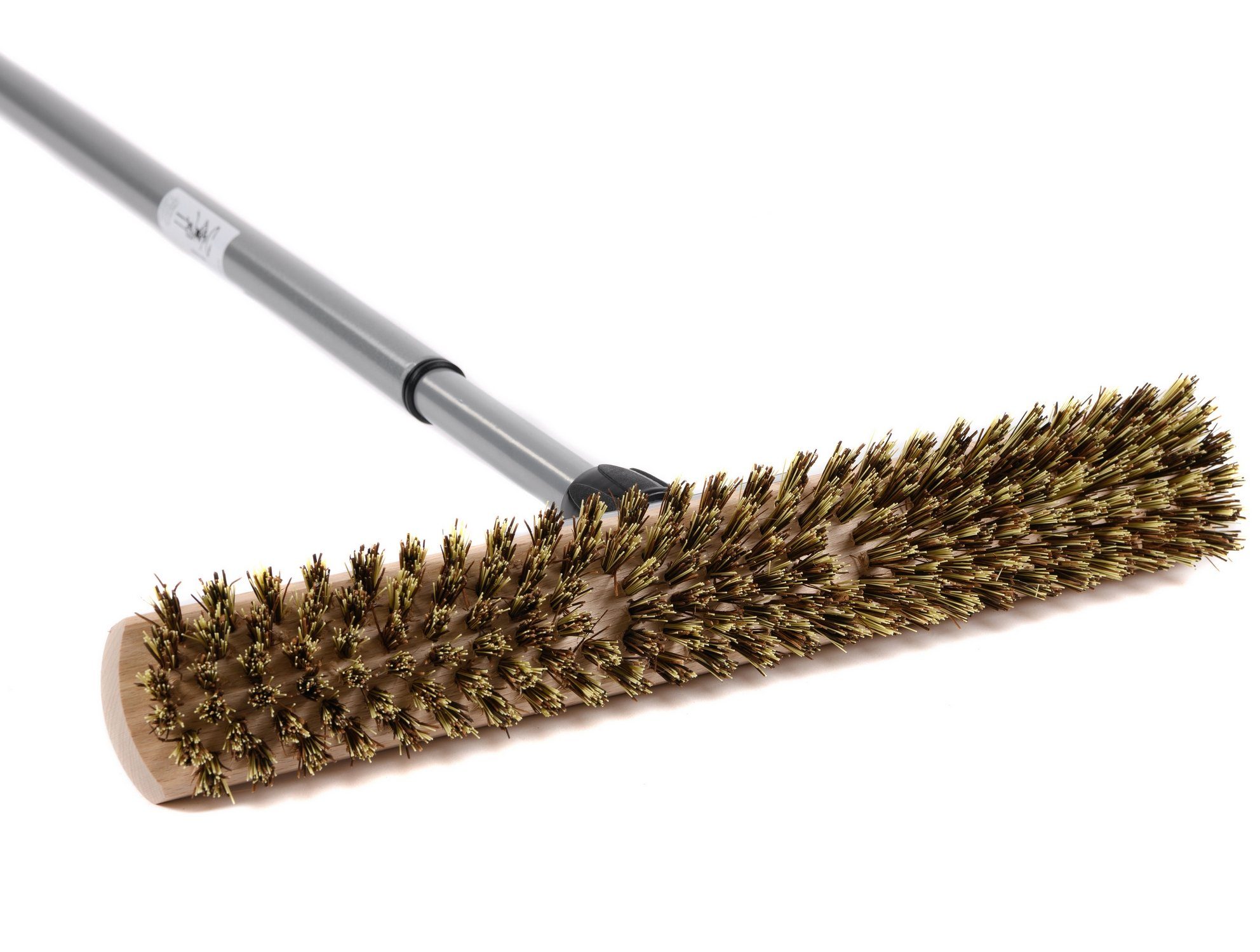 BawiTec Reinigungsbürste Schrubber 40cm Großraumschrubber mit Teleskopstiel Stiel verstellbar, Innenbereich, Aussenbereich, glatte Böden, Extra Breit