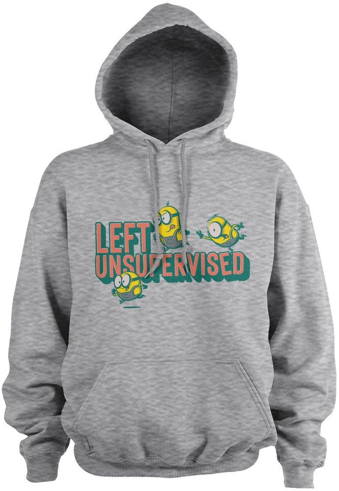 Minions Hoodie Minions Left Unsupervised Hoodie