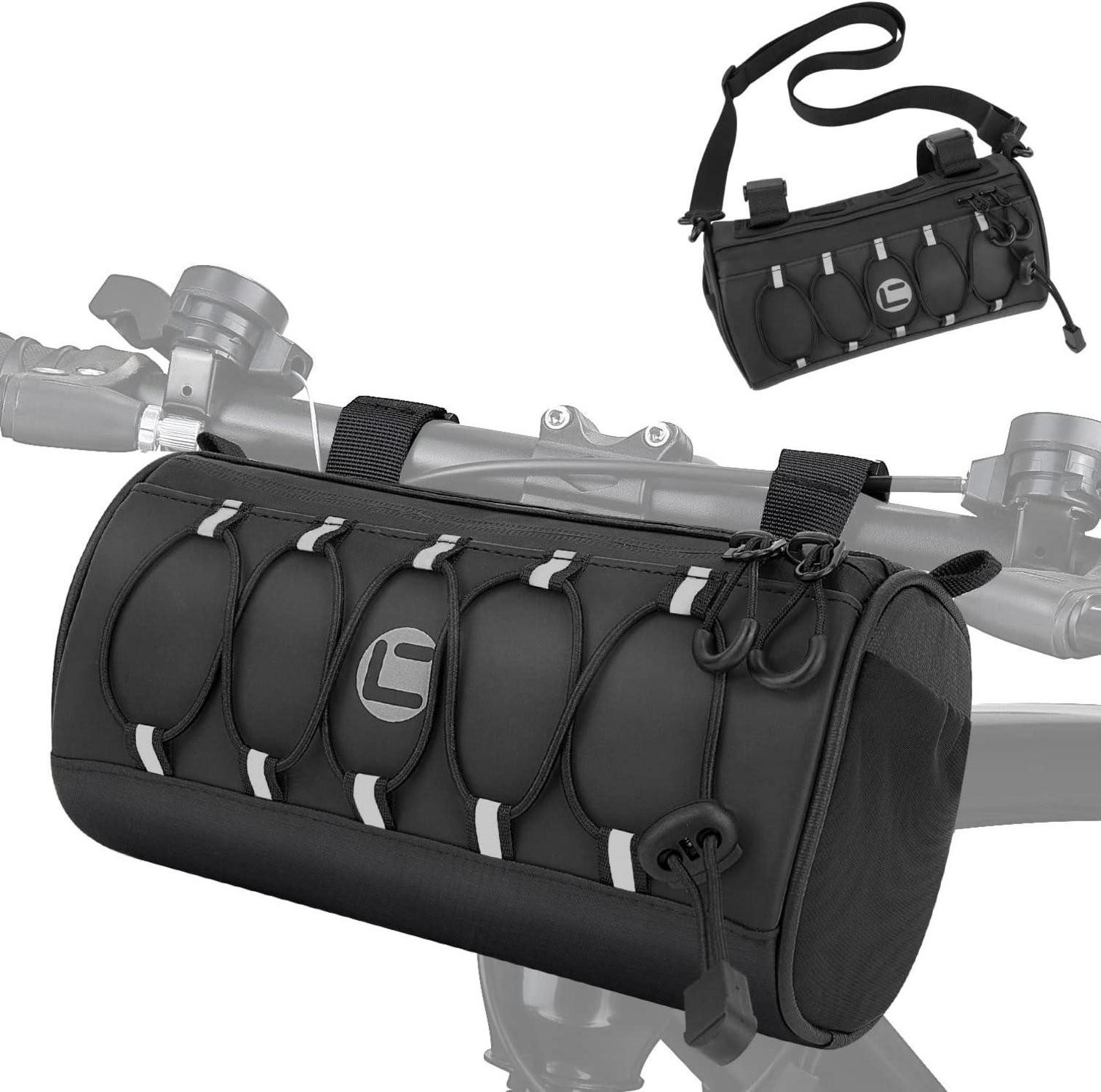 Fahrrad-Gepäckträger Fahrrad Lenkertasche 2.2 L Wasserdicht Reflektierend für Rennrad MTB