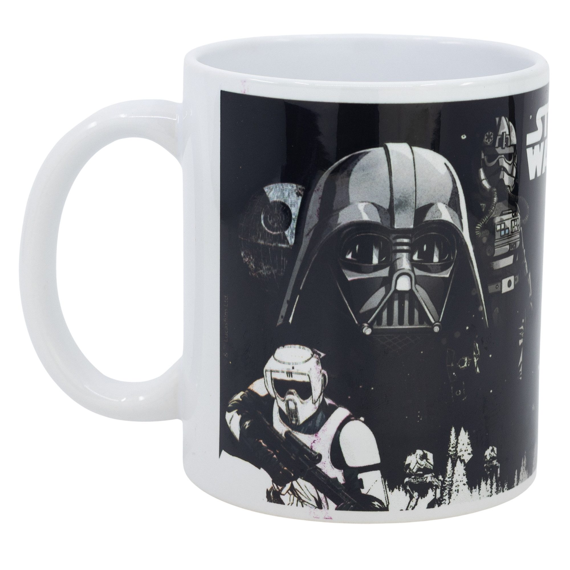 Disney Tasse Star Wars Darth Vader Storm Trooper Teetasse Kaffeetasse, Keramik