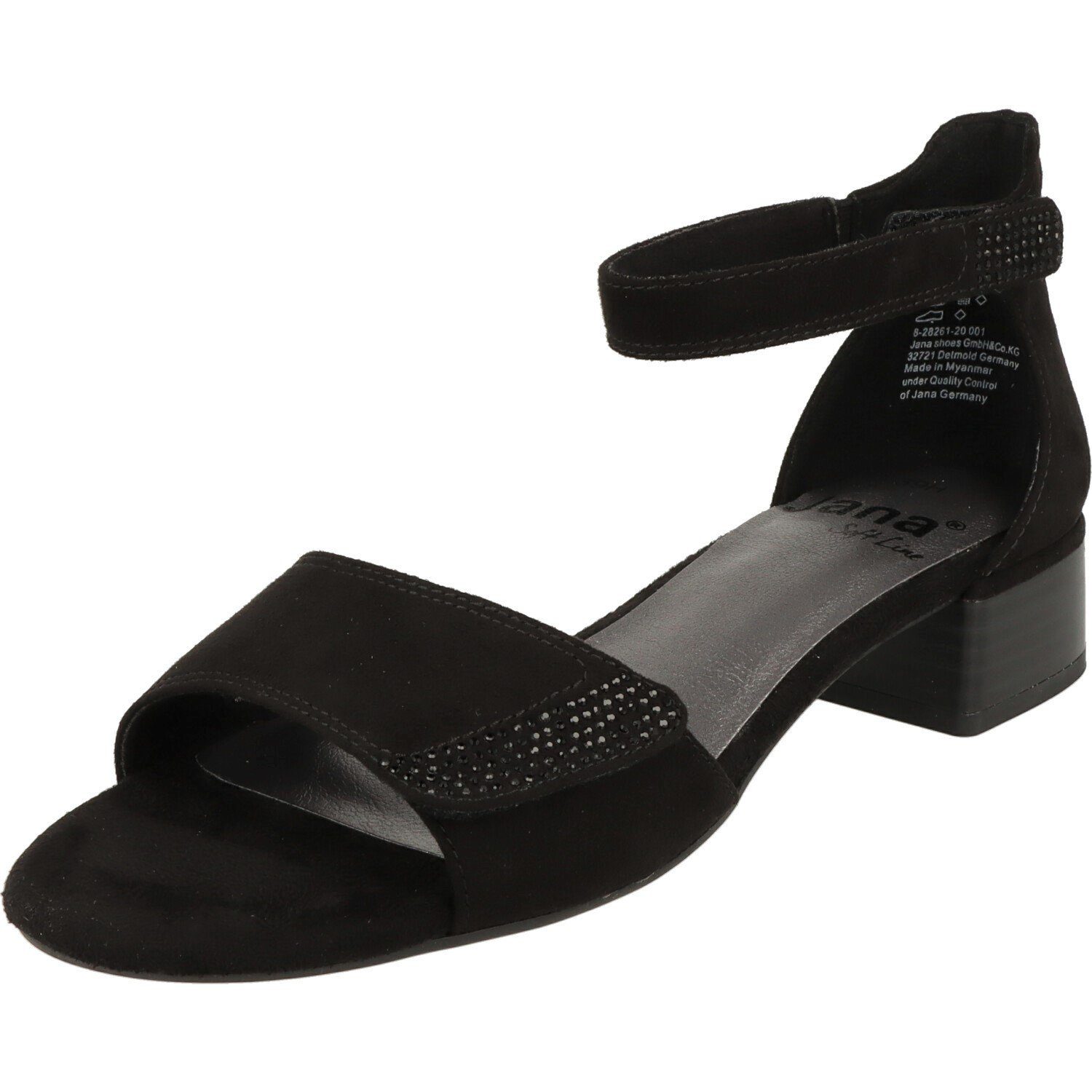 Jana Damen Обувь H-Weite Komfort Absatzsandalen 8-28261-20 Sandalette