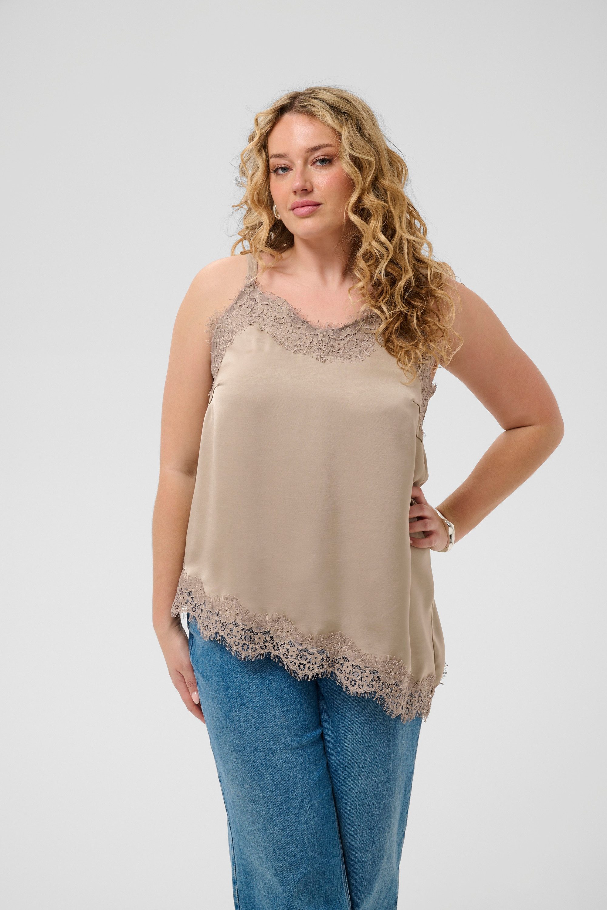 Blusentop Ärmellose Bluse KCjanie