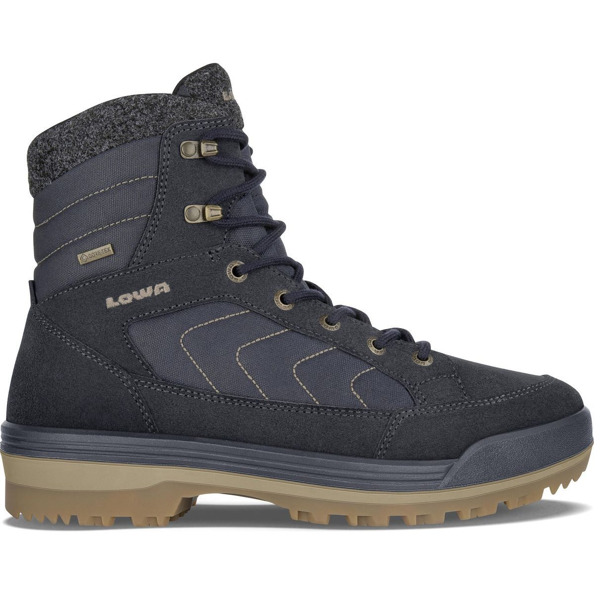 Lowa Isarco GTX Winterstiefel Stylischer und komfortabler Outdoor-Boot mit wasserdichtem GORE-TEX