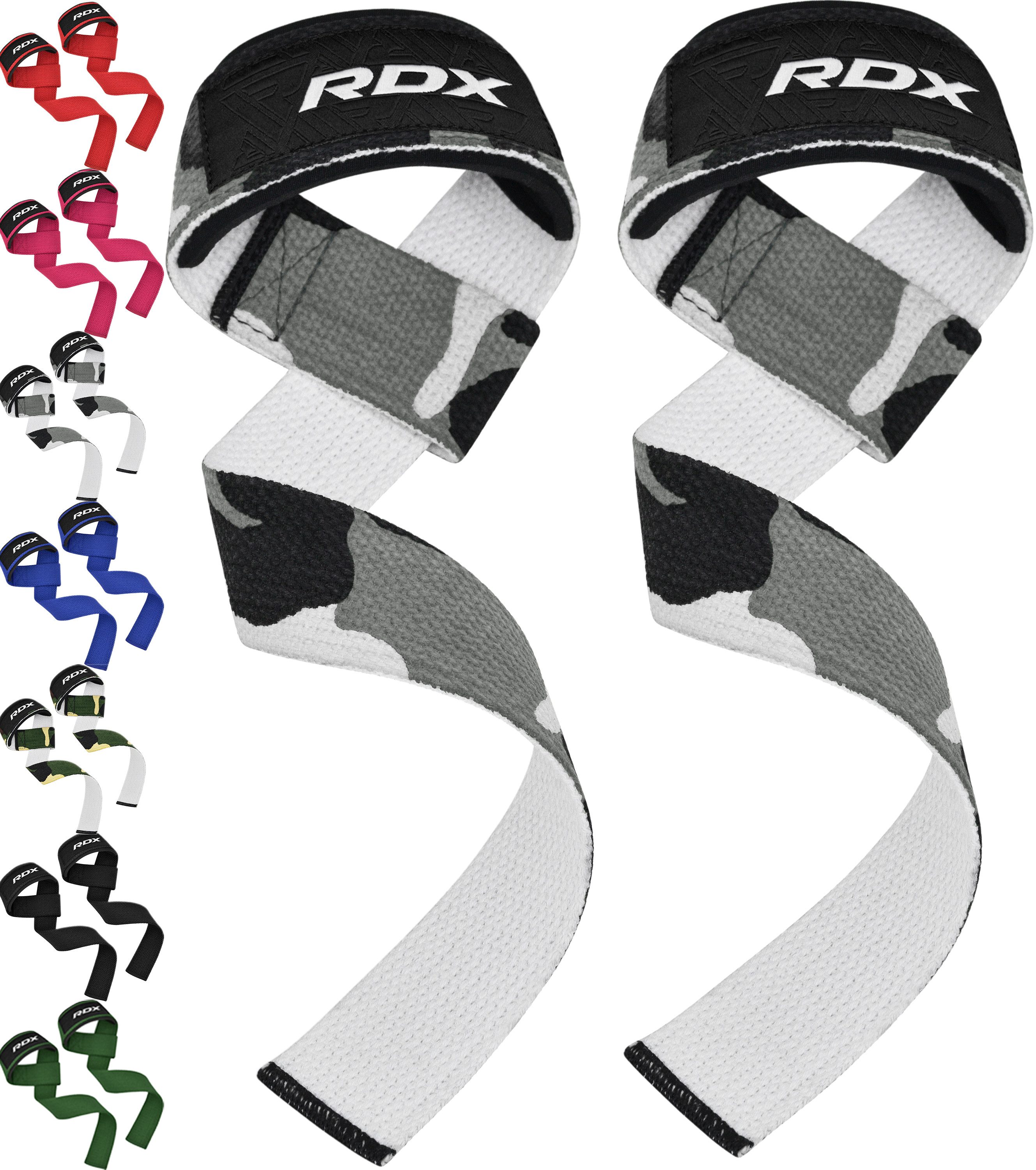 RDX Handgelenkschutz RDX Lifting Straps Strength Training, 60 cm lange professionelle