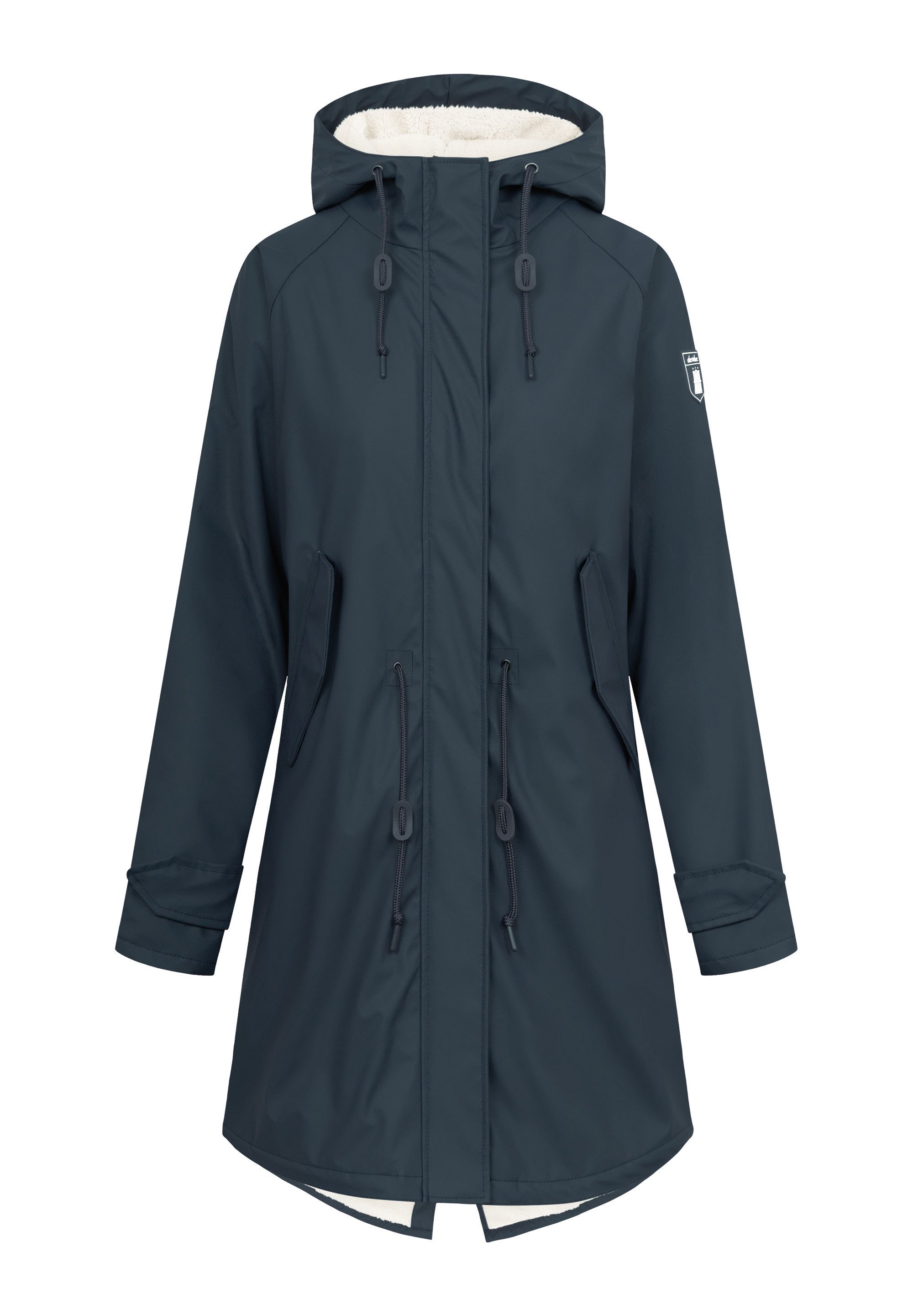 Derbe Regenmantel "Tidaholm", Wasserabweisend, winddicht, Teddylining günstig online kaufen