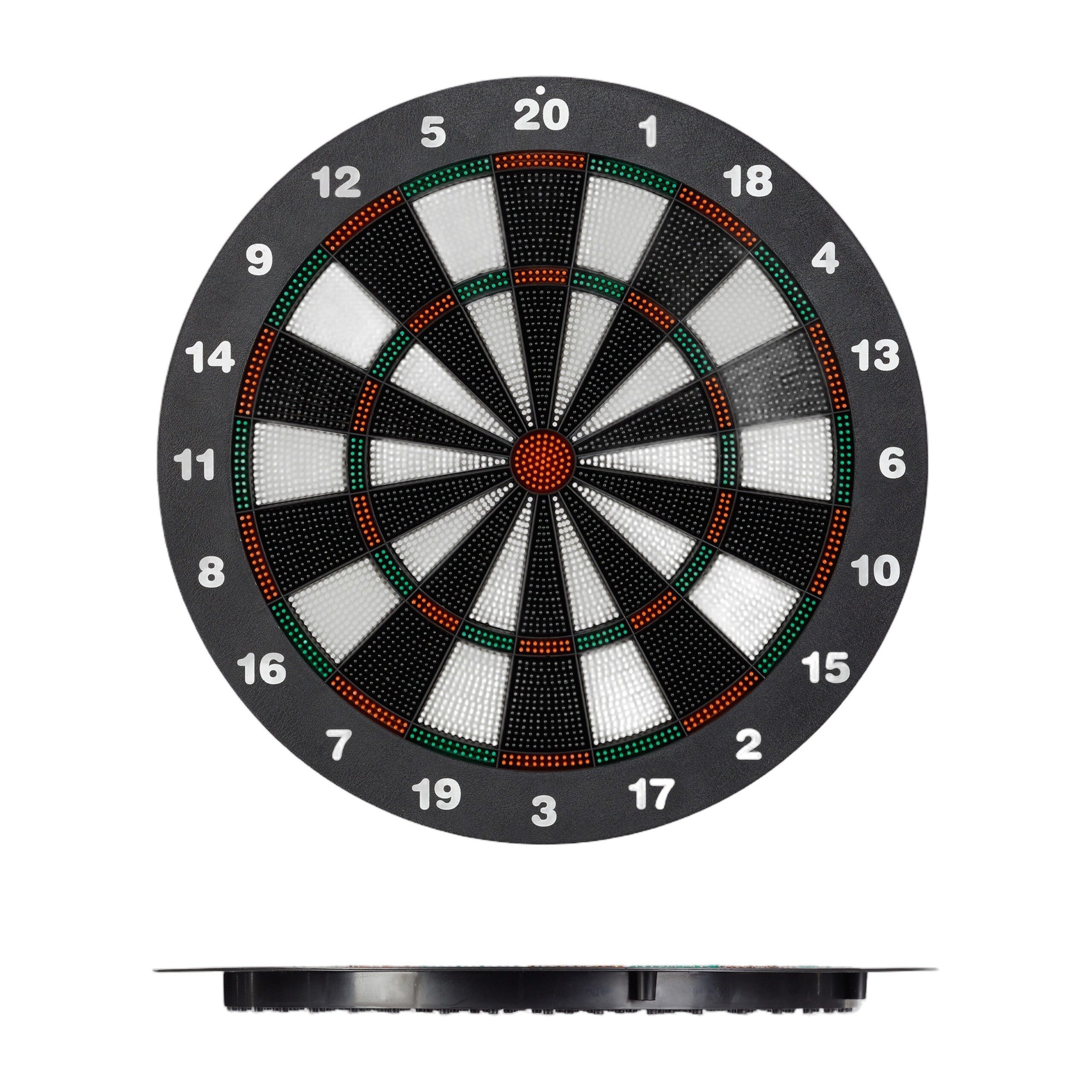 relaxdays Dartscheibe Soft Darts 42 cm