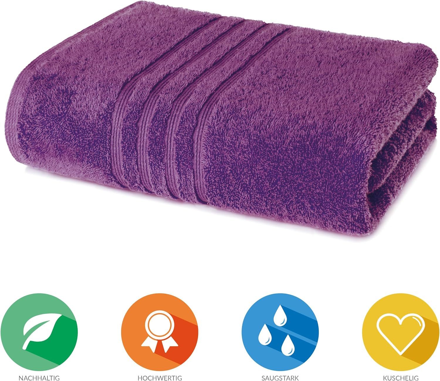 Lavea Handtuch Set Bio-Baumwoll Serie Bali, günstig online kaufen