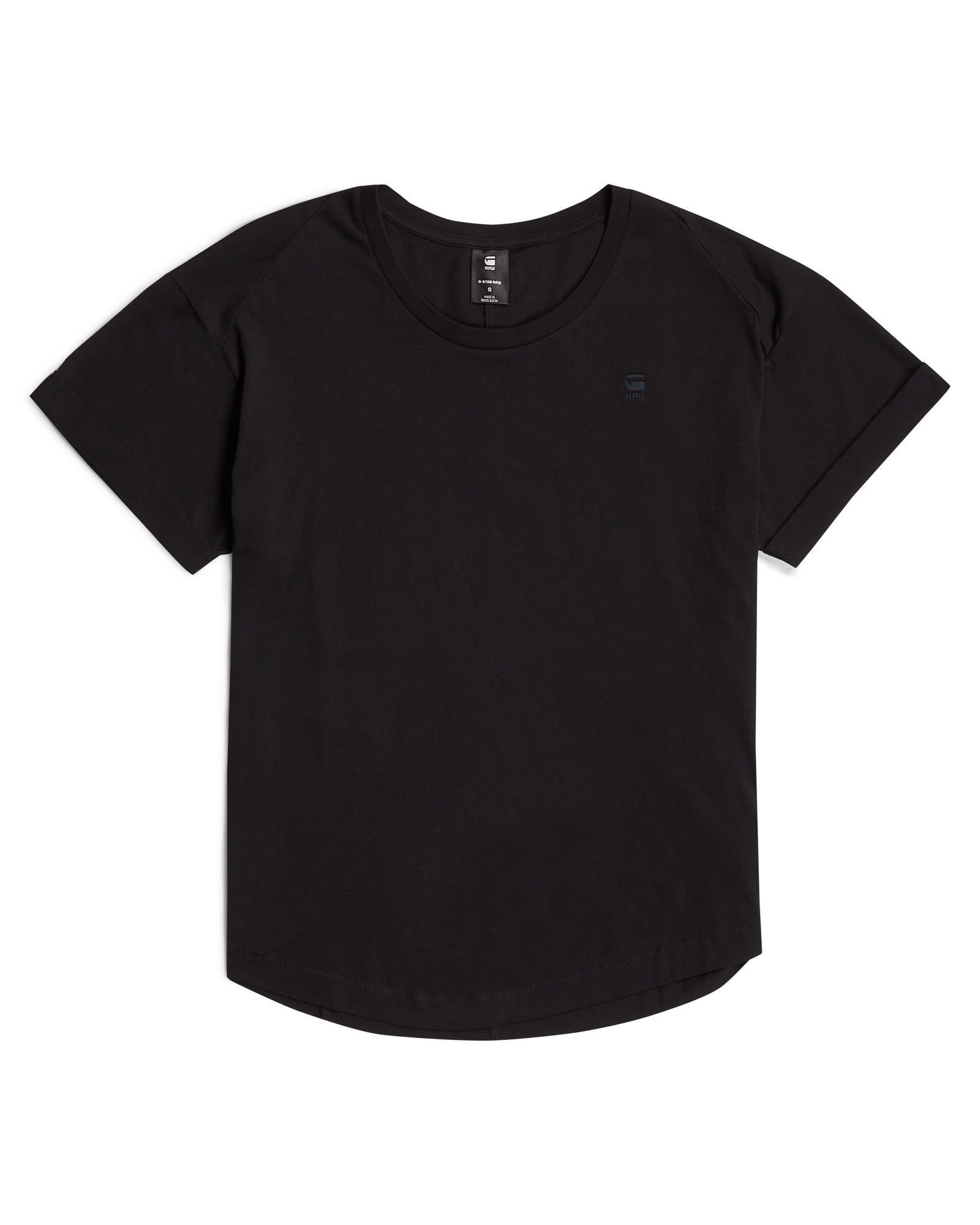 G-STAR T-Shirt Rolled Up Sleeve Boyfriend Top