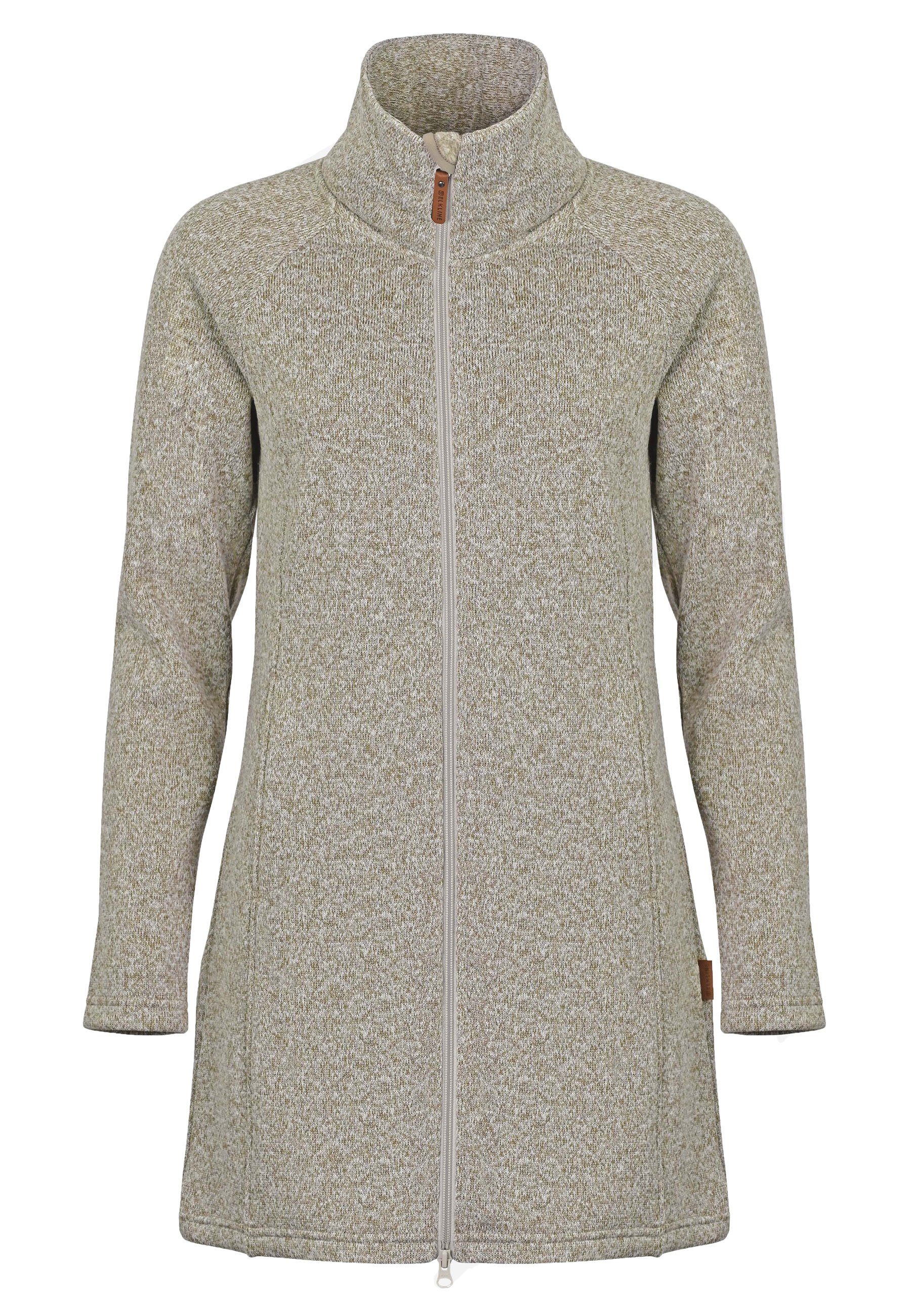 Elkline Fleecejacke Bestcondition Strickfleece halblang 2-Wege günstig online kaufen