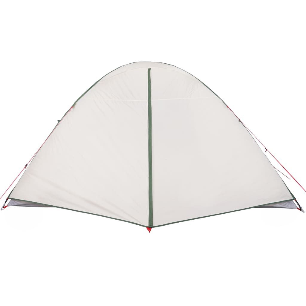 vidaXL Kuppelzelt 6-Personen Zelt Campingzelt Familienzelt Freizeitzelt 6 Personen Grün