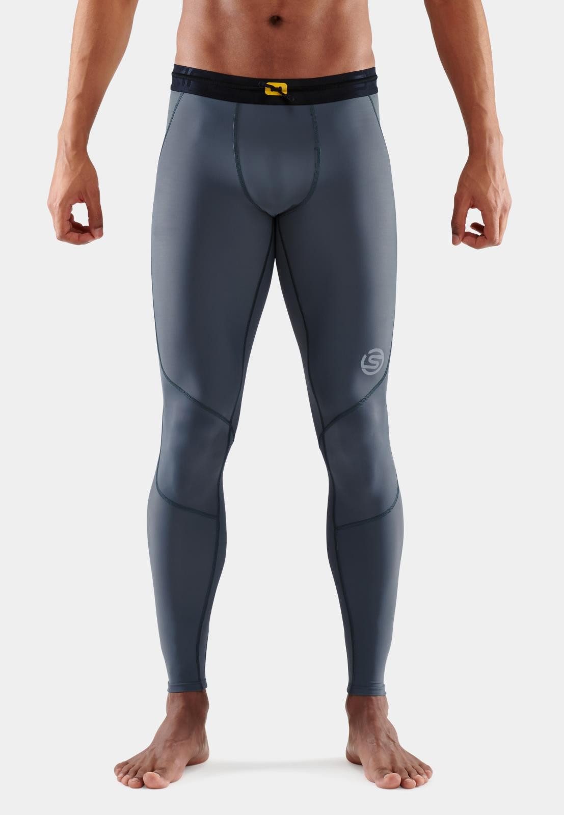 Skins Funktionshose 3-Series Tight Long (enganliegend) charcoalgrau Herren