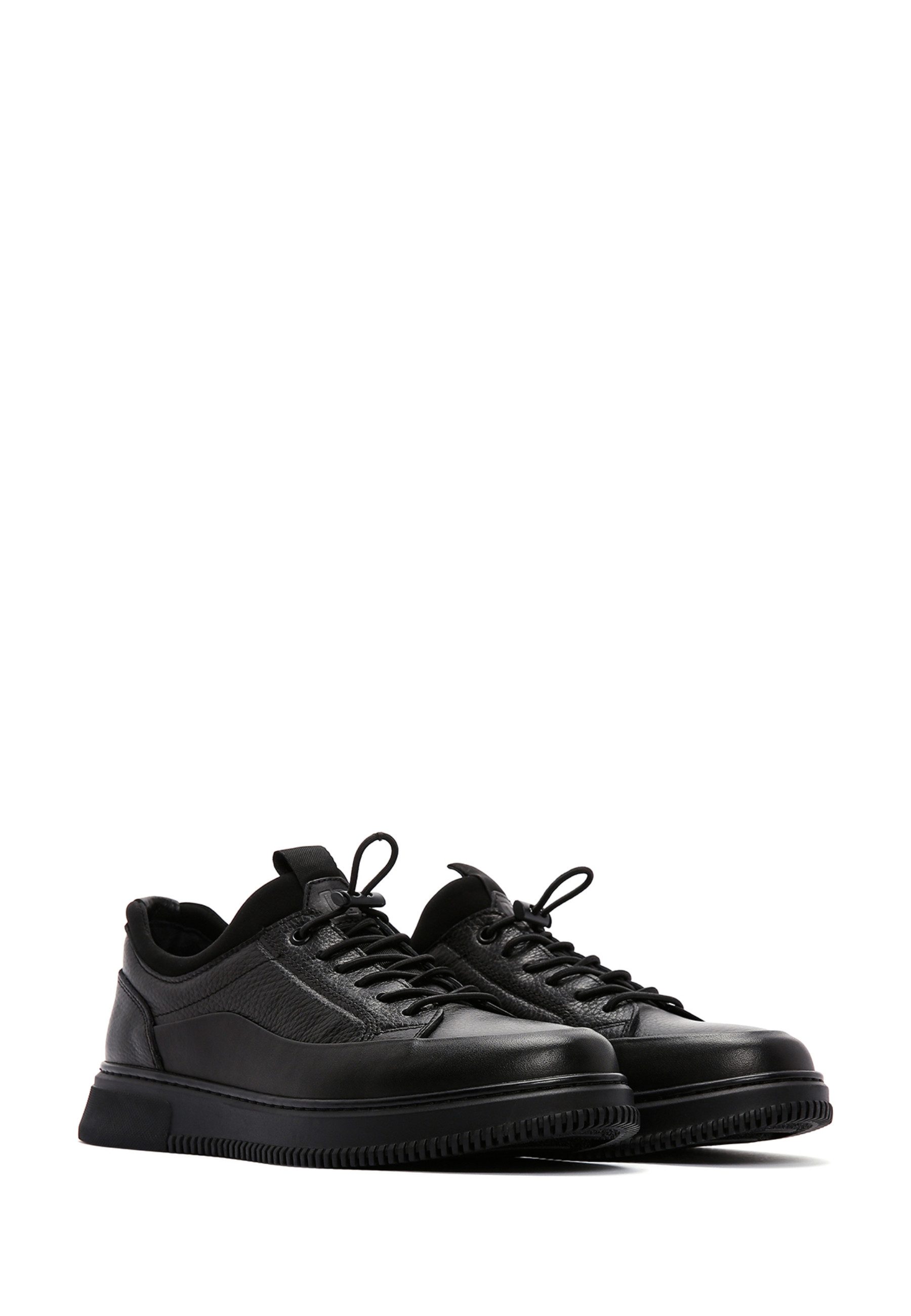 Derimod Sneaker aus Leder Sneaker Schnürsenkel, Lederfutter, Gummisohle