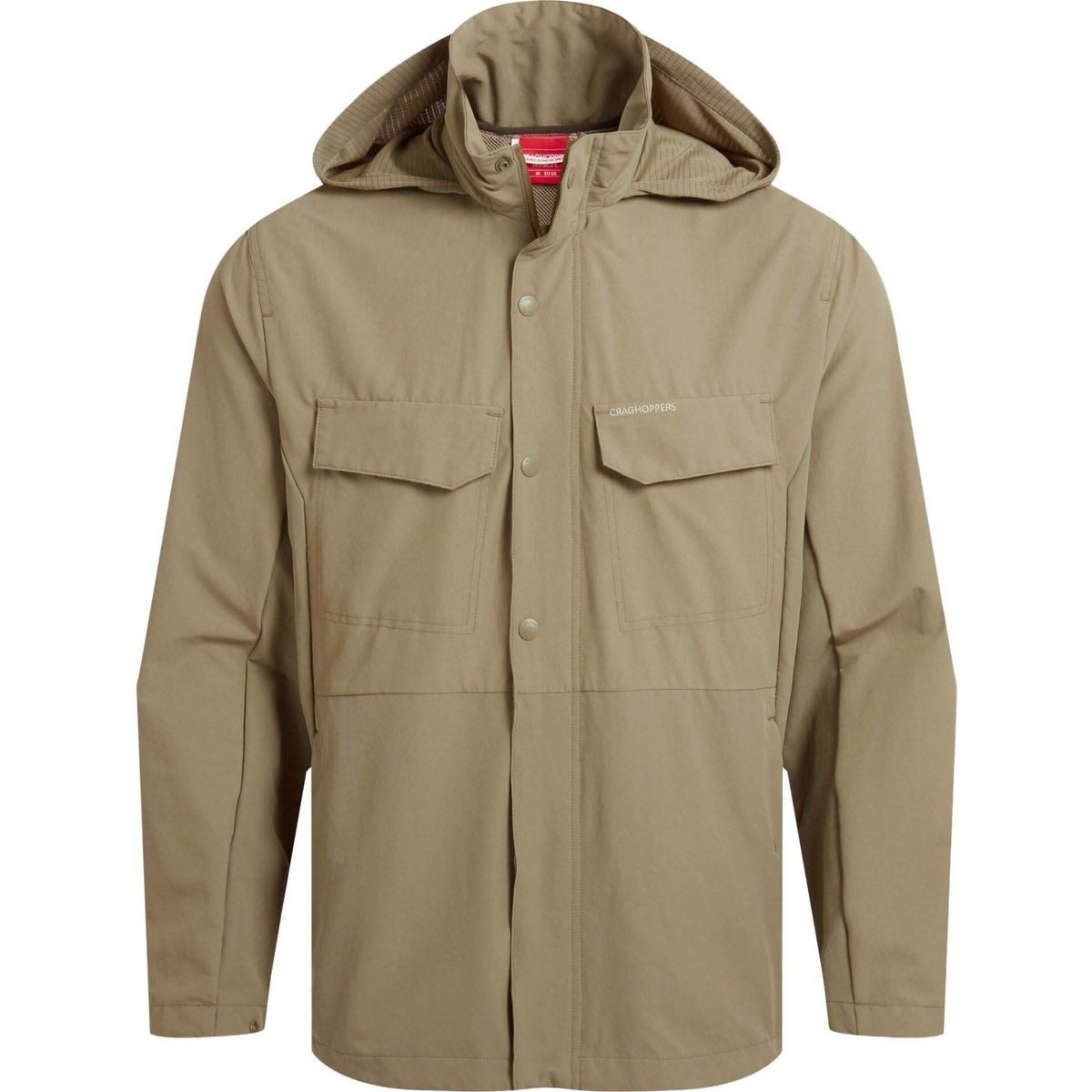 Craghoppers Hardshelljacke Nosilife Younes Jacket Leichte Herrenjacke mit UV-Schutz, Anti-Insekten-Ausrüstung und