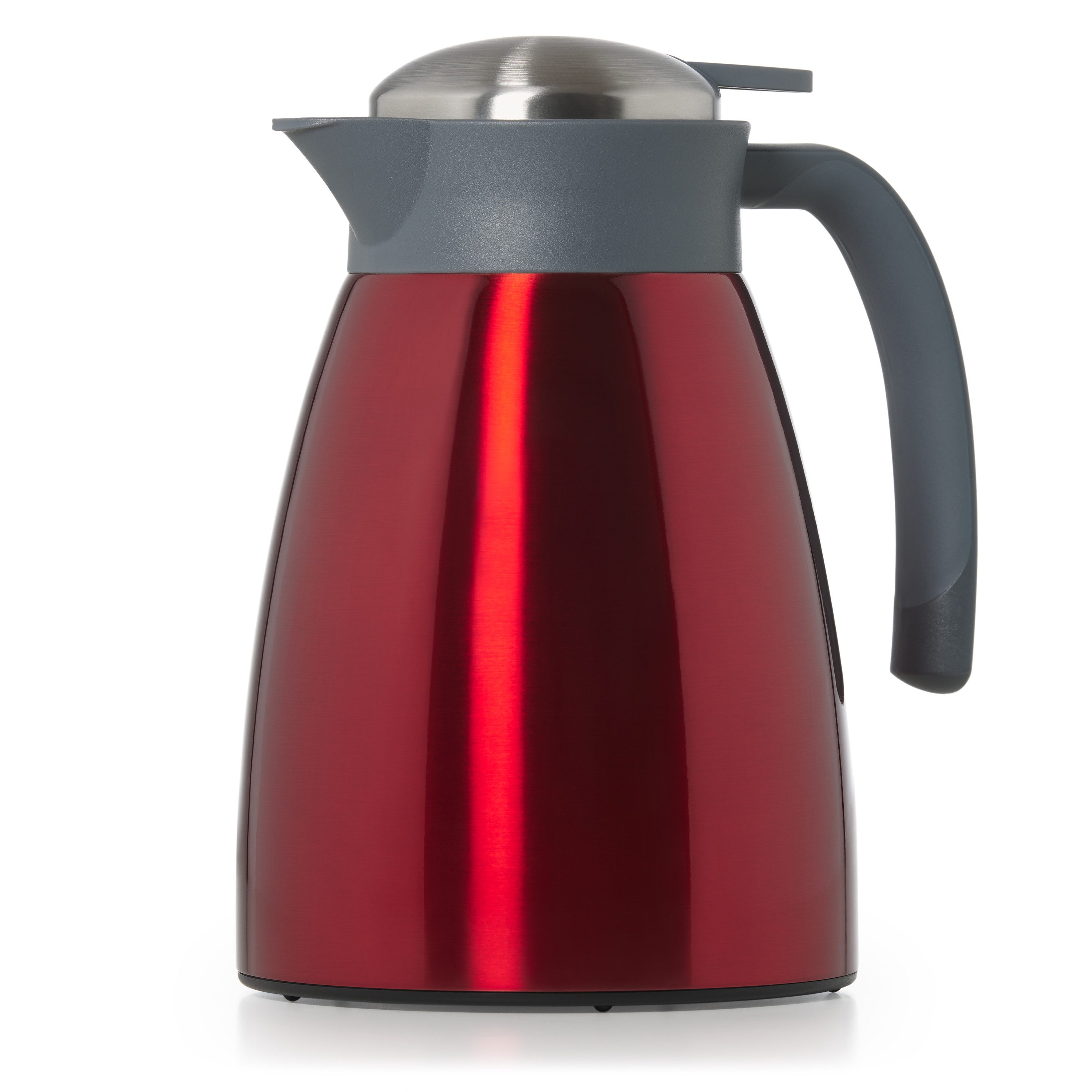Blumtal Isolierkanne Thermoskanne Carla - 1L Bruch- und auslaufsicher, 1 l, Quick Tip Verschluss, BPA-frei, hält Getränke stundenlang warm & kalt