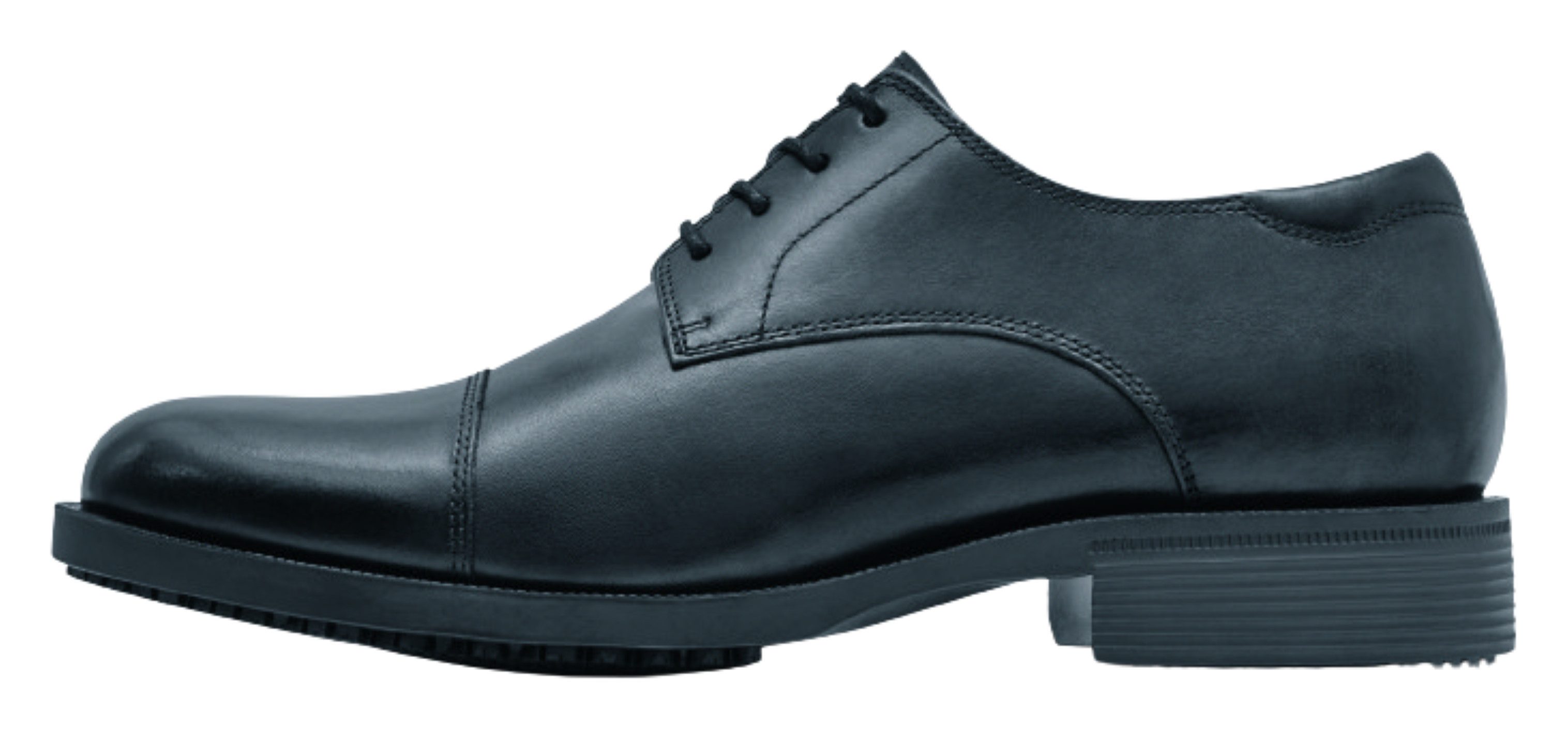 Shoes For Crews SENATOR SCHWARZ Sicherheitsschuh aus wasserabweisendem Leder