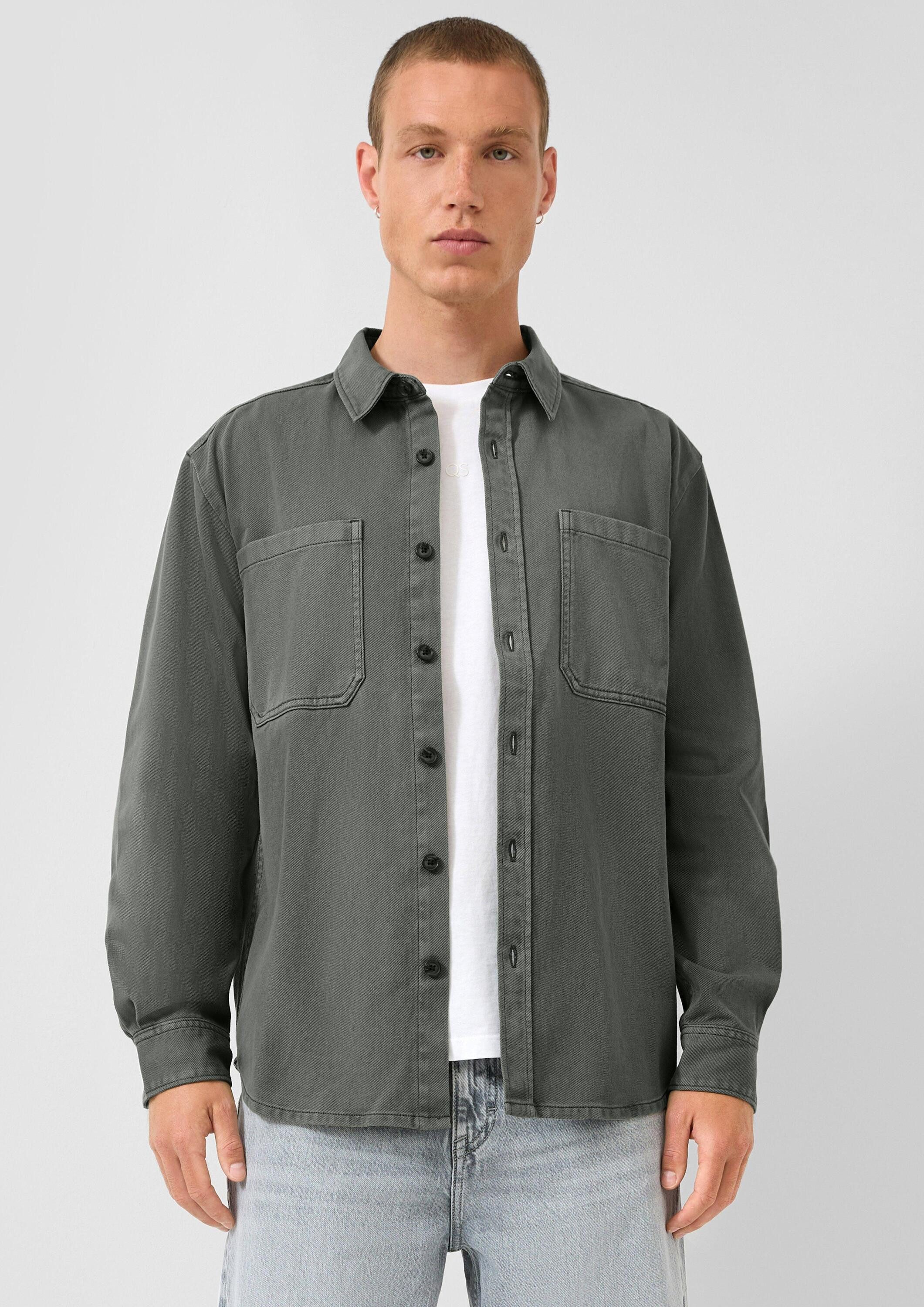 QS Hemdjacke Hemd Overshirt