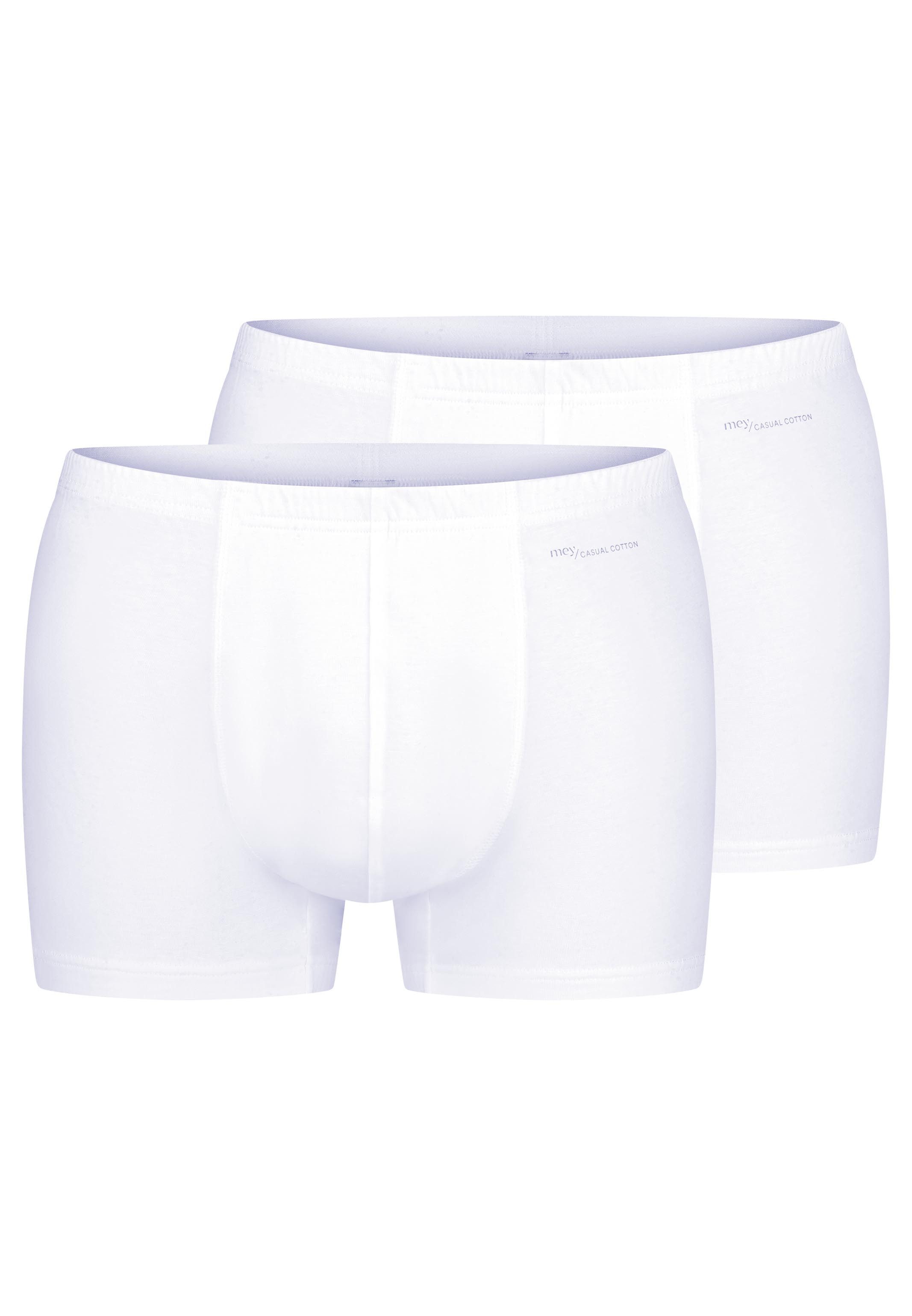 Mey Retro Boxer 2er Pack Casual Cotton (Spar-Set, 2-St) Retro Short / Pant - Baumwolle - ohne Eingriff