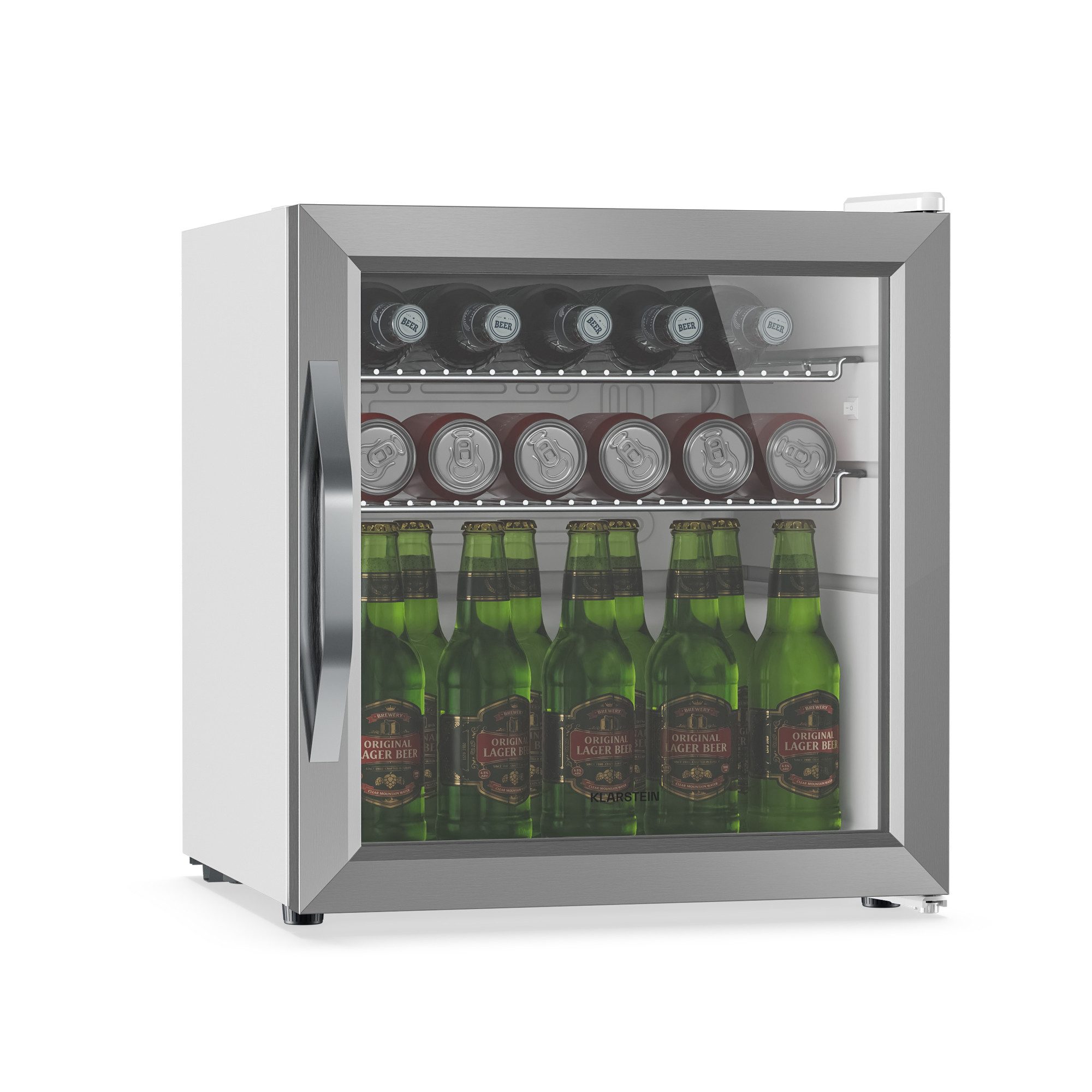 Klarstein Getränkekühlschrank 10047755, 43.6 cm hoch, 47.4 cm breit – Bild 2 von 5