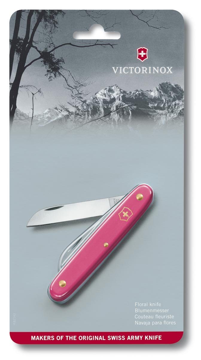 Victorinox Taschenmesser Blumenmesser, pink, Blister