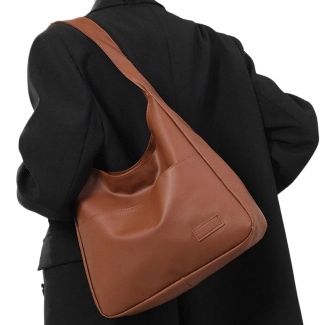Bwecuy Schultertasche Damen Shopper Handtasche Tote Bag Vintage Hobo Tasche Strandtasche, für Arbeit Schule Shopper Lässige täglich