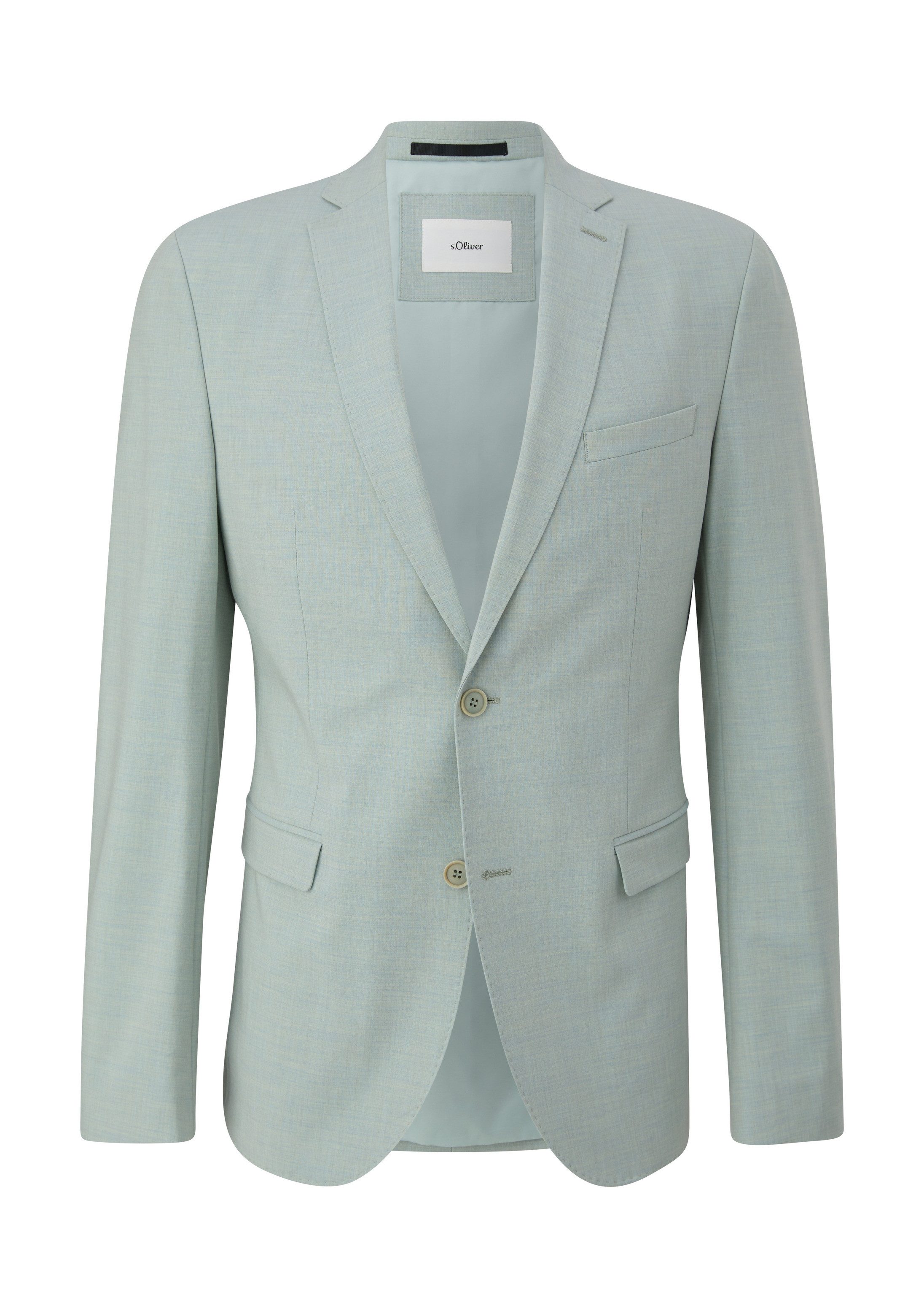 s.Oliver Sakko Indoor-Sakko S.OPURE s.O PURE: Anzugsakko aus Stretch-Fabric