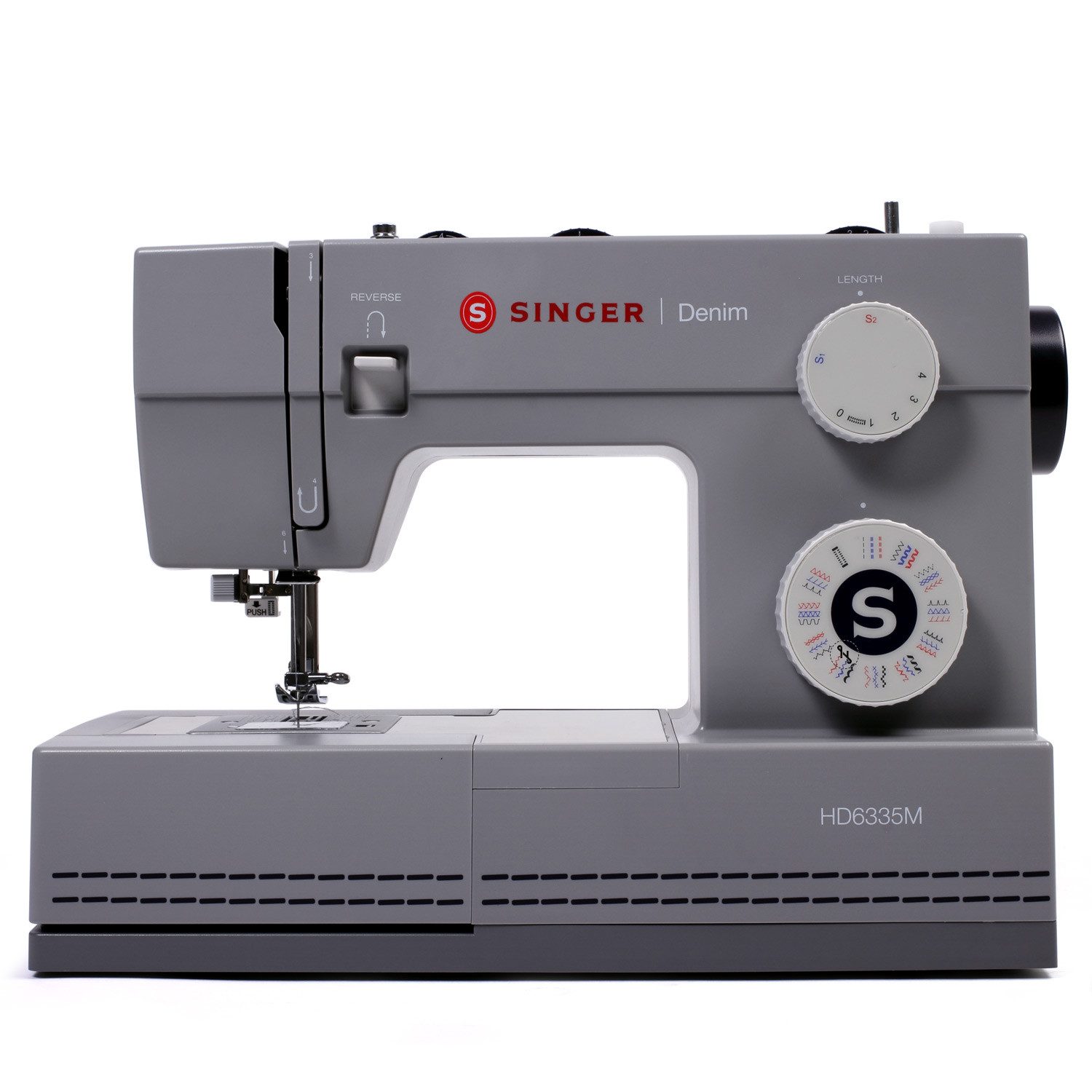 Singer Nähmaschine Heavy Duty 6335M Denim, 33 Programme