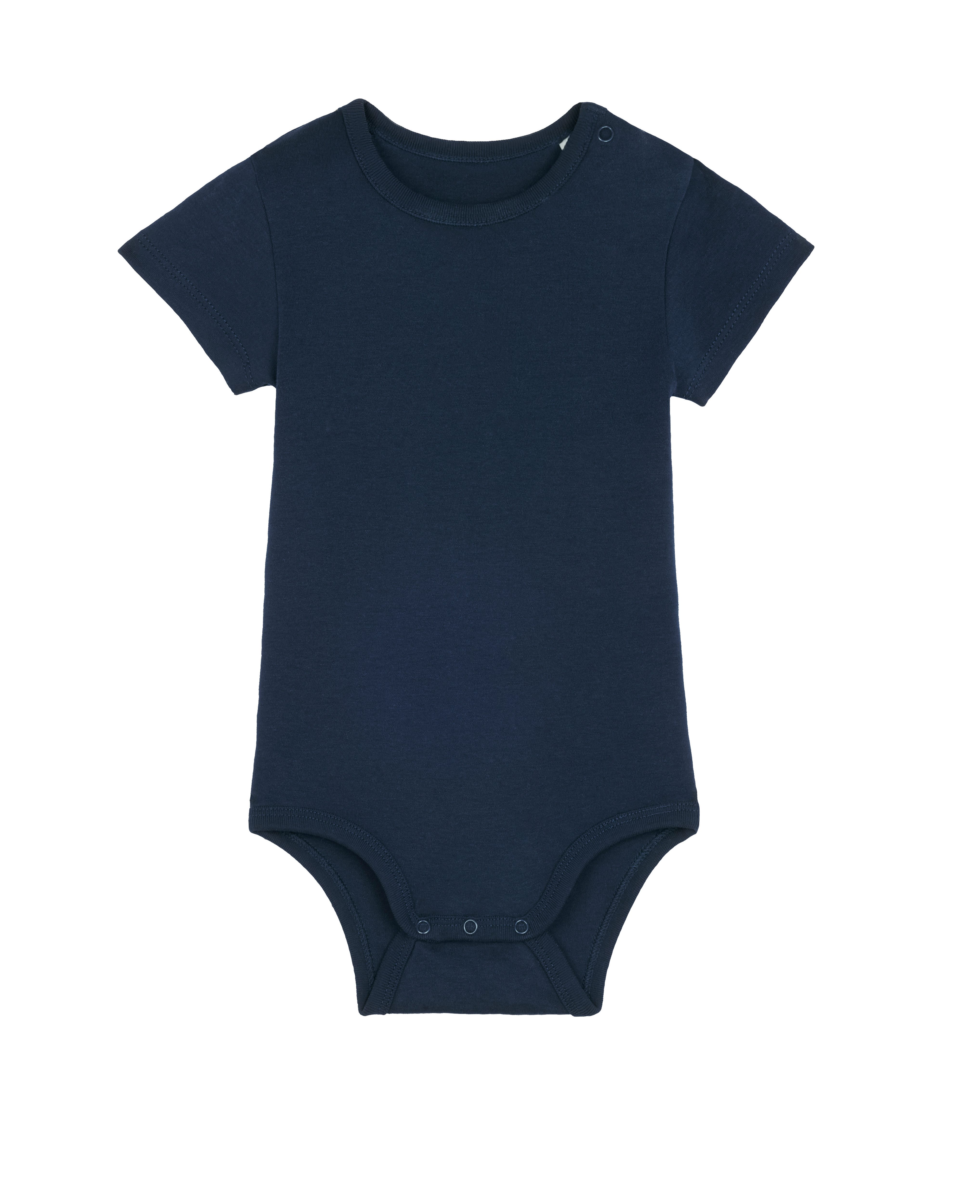 Sitztgut Kurzarmbody Baby Body aus Bio-Baumwolle (1-tlg) Druckknopfleiste an der Schulter und Druckknopfverschluss im Schritt