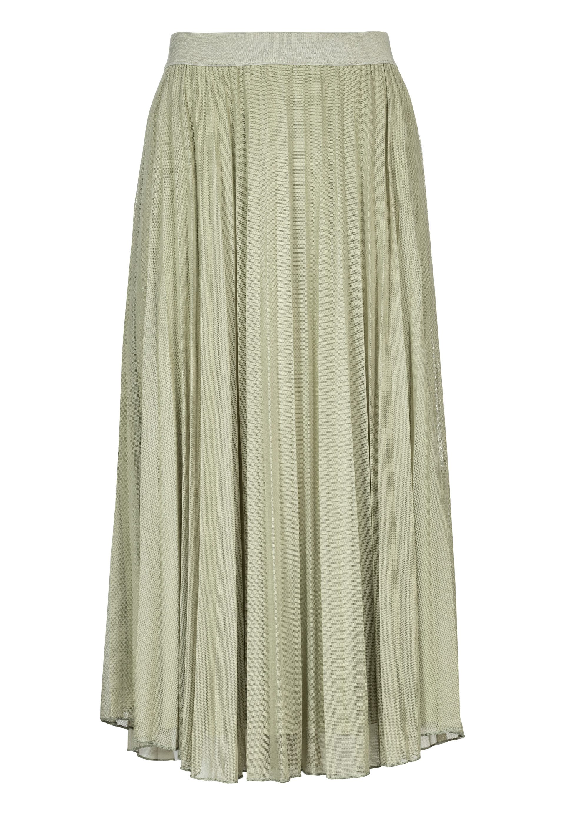 TUZZI Midirock mit Plisseefalten